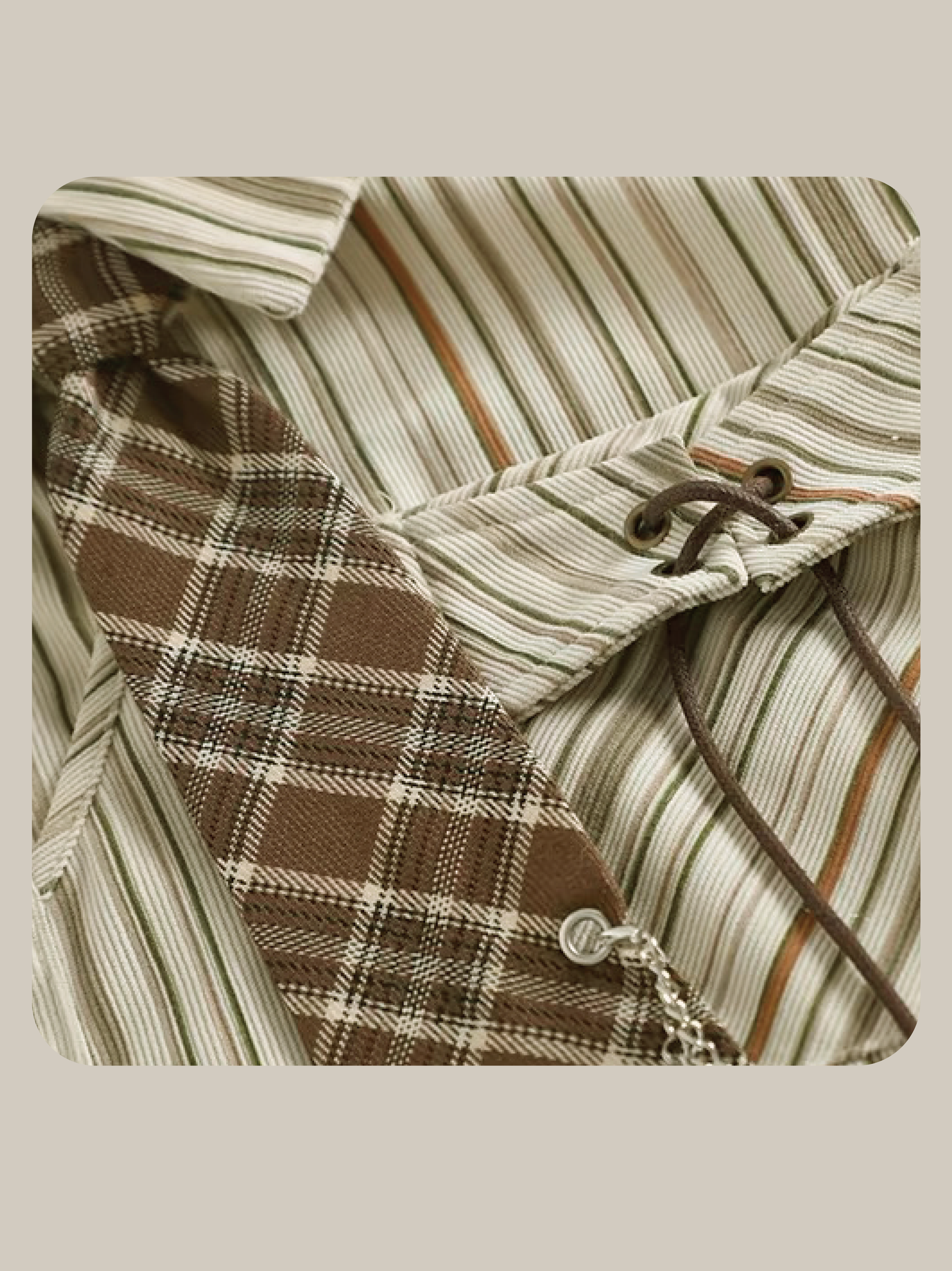 Asymmetric Design Tie Shirt アシンメトリーデザインネクタイシャツ