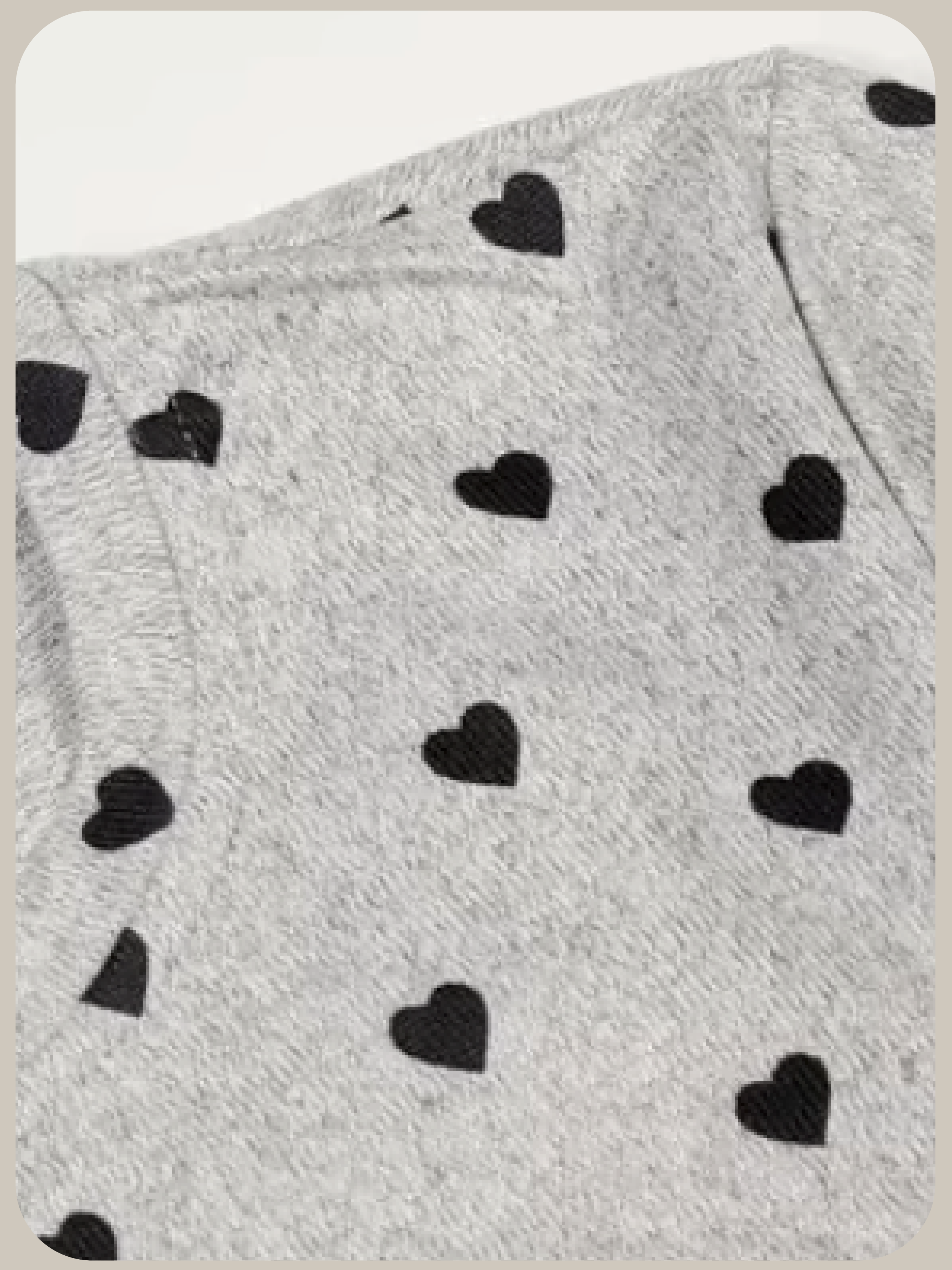 Cheerful Heart Motif T Shirt/ハートモチーフTシャツ