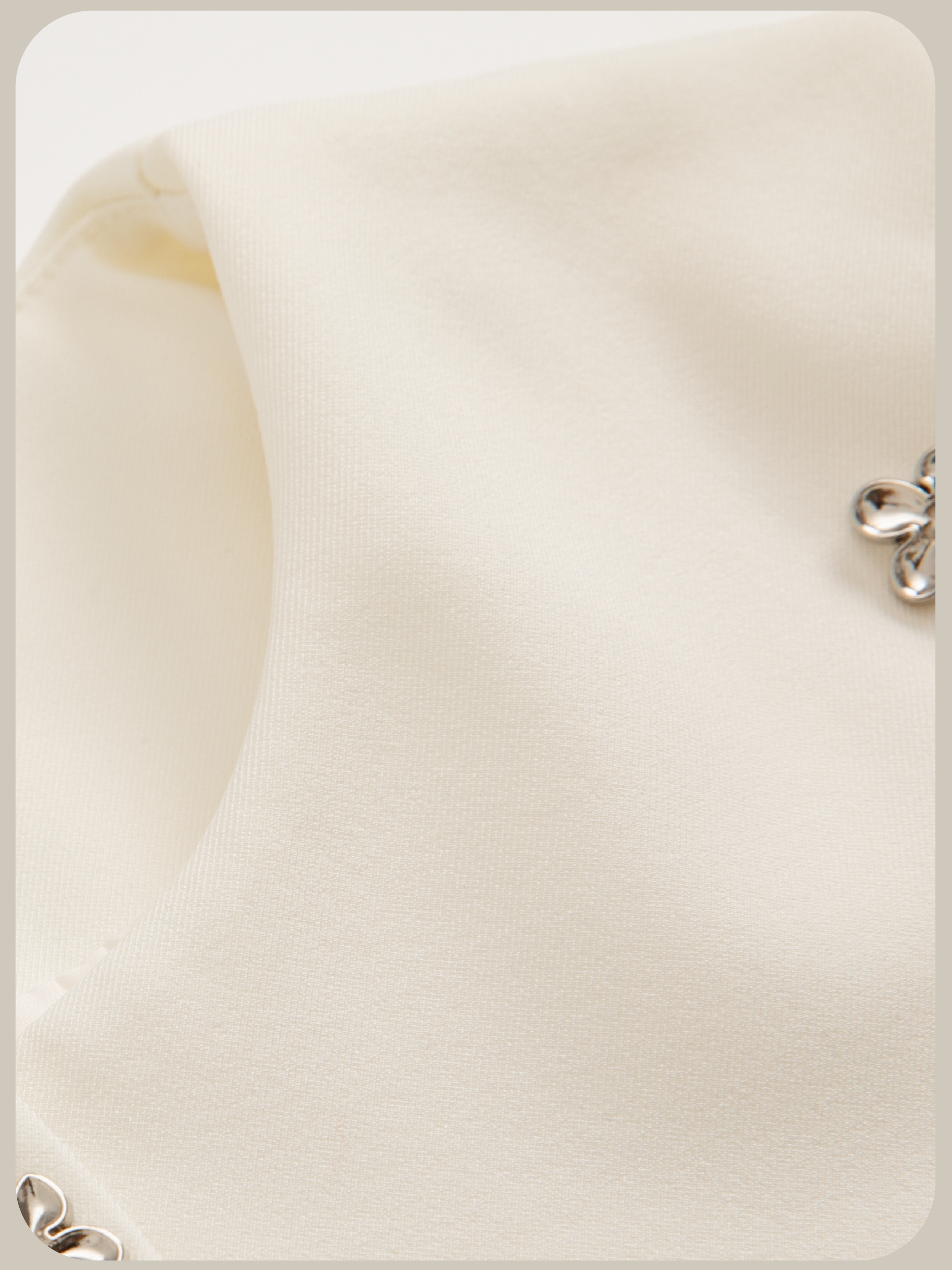 Silver Flower Motif Jacket Set Up/シルバーフラワーモチーフジャケットセットアップ