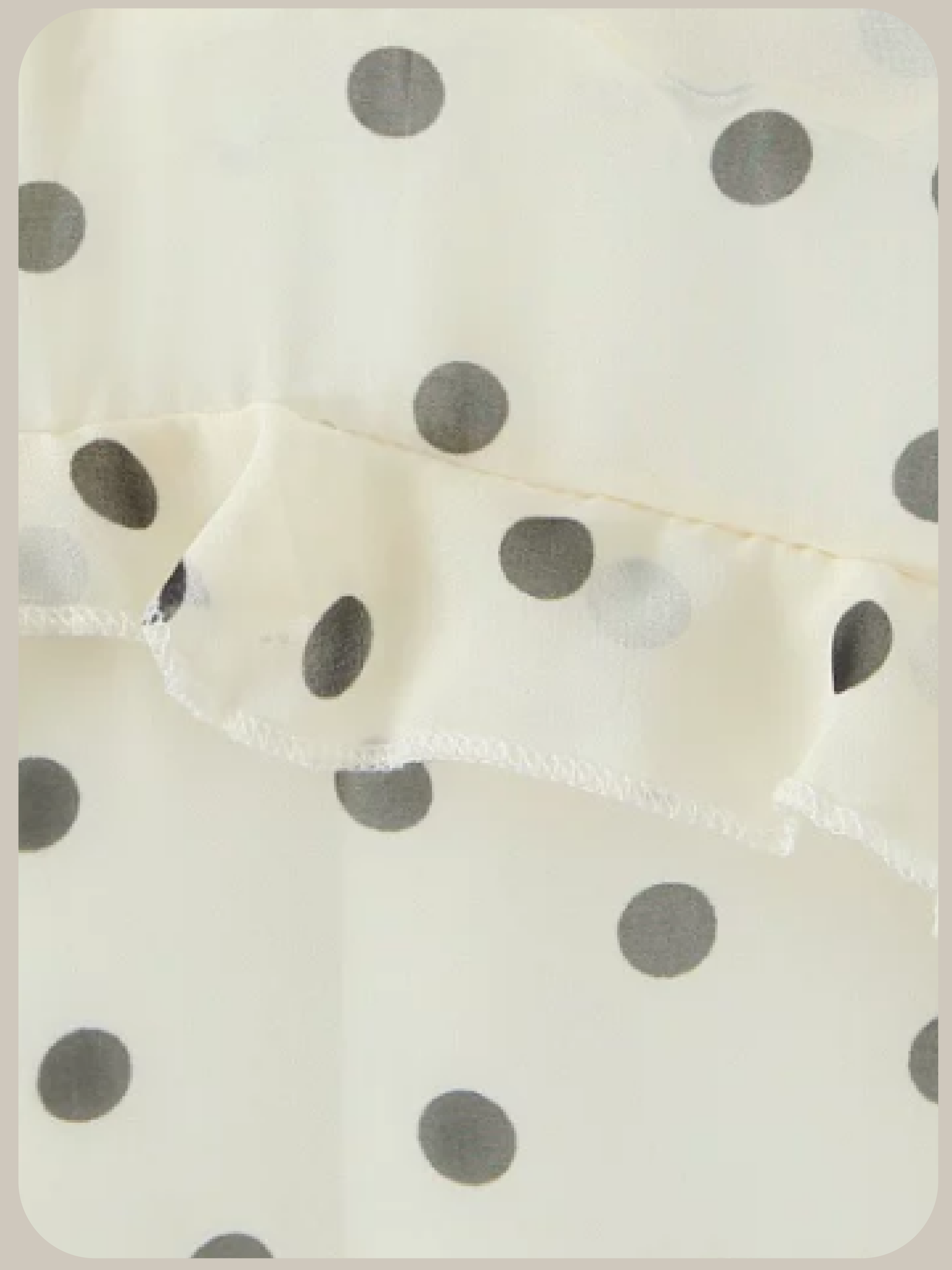 Ruffle Flare Dots Skirt/フリルフレアドットスカート