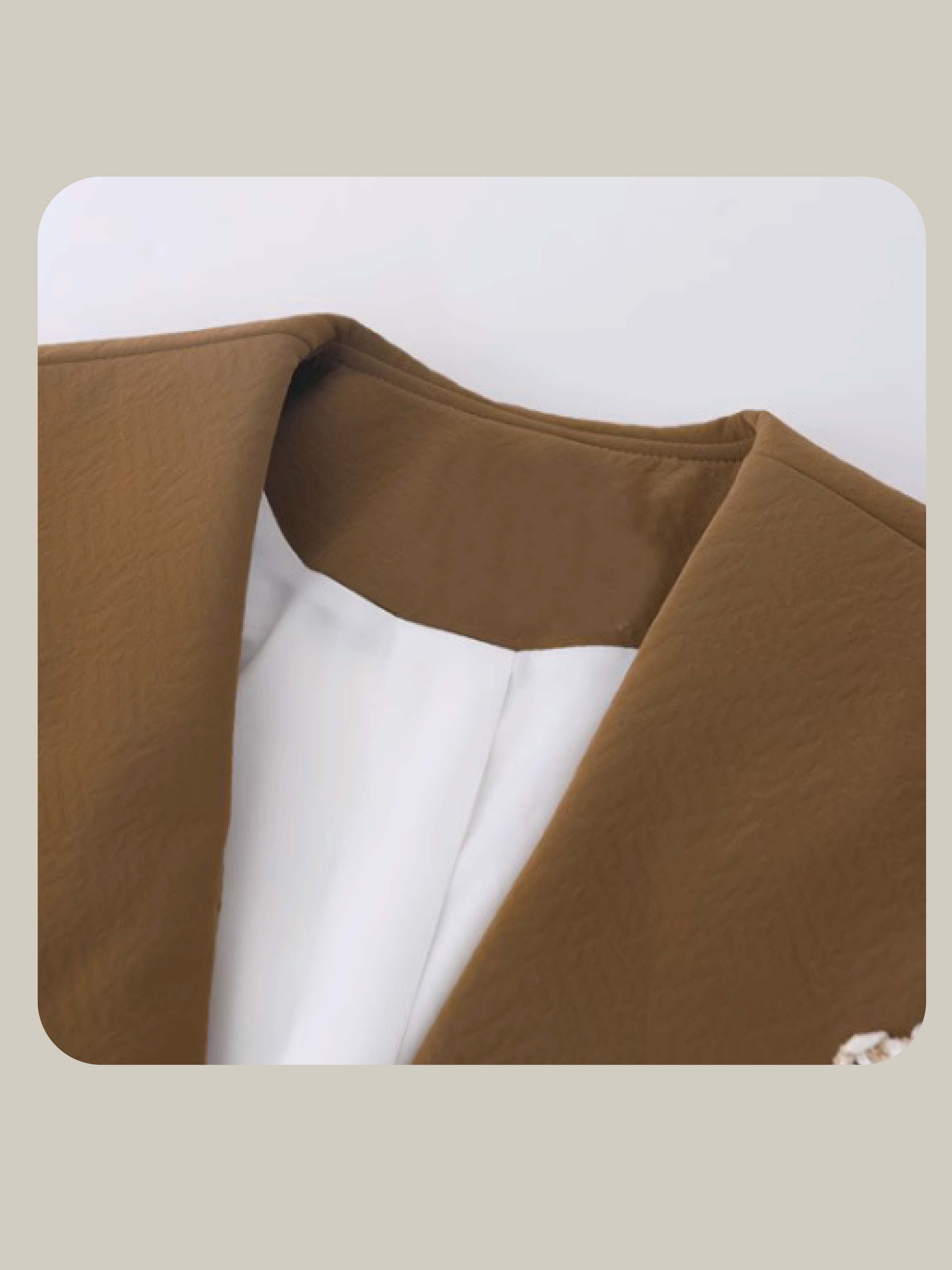 French Shawl Collar Fur Coat フレンチショールカラーファーコート