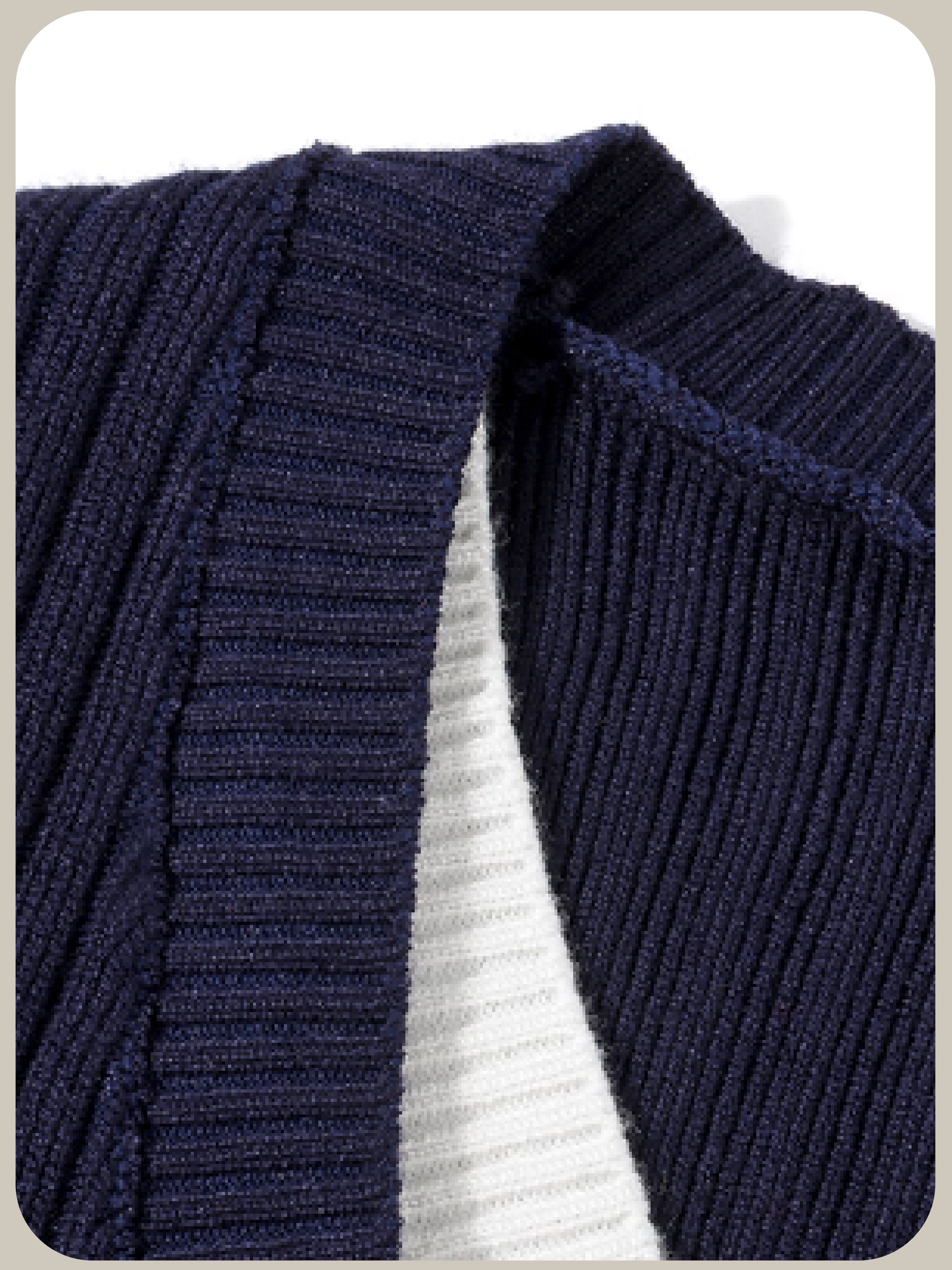 Fake Two Preppy Cardigan/フェイクツープレッピーカーディガン