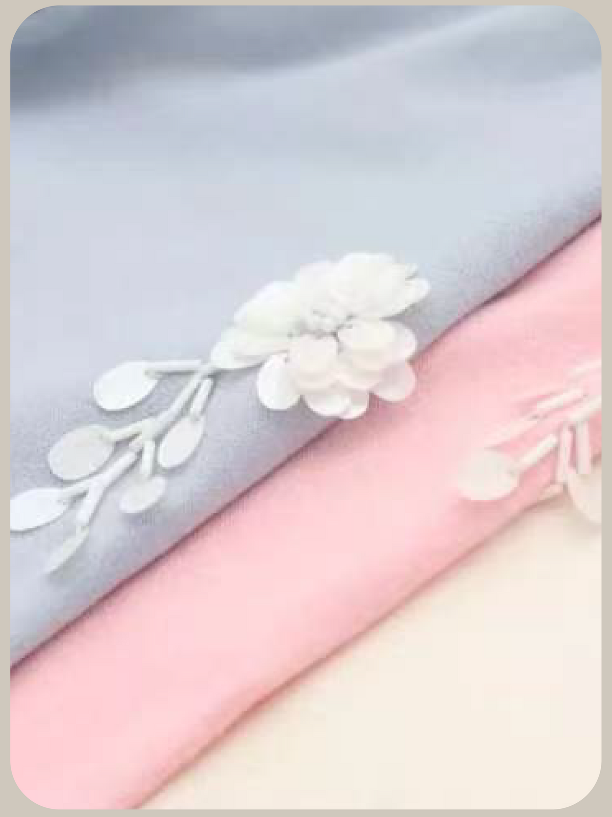 Flower Applique Front Ruffle Cardigan/フロントラッフルフラワーアップリケカーディガン
