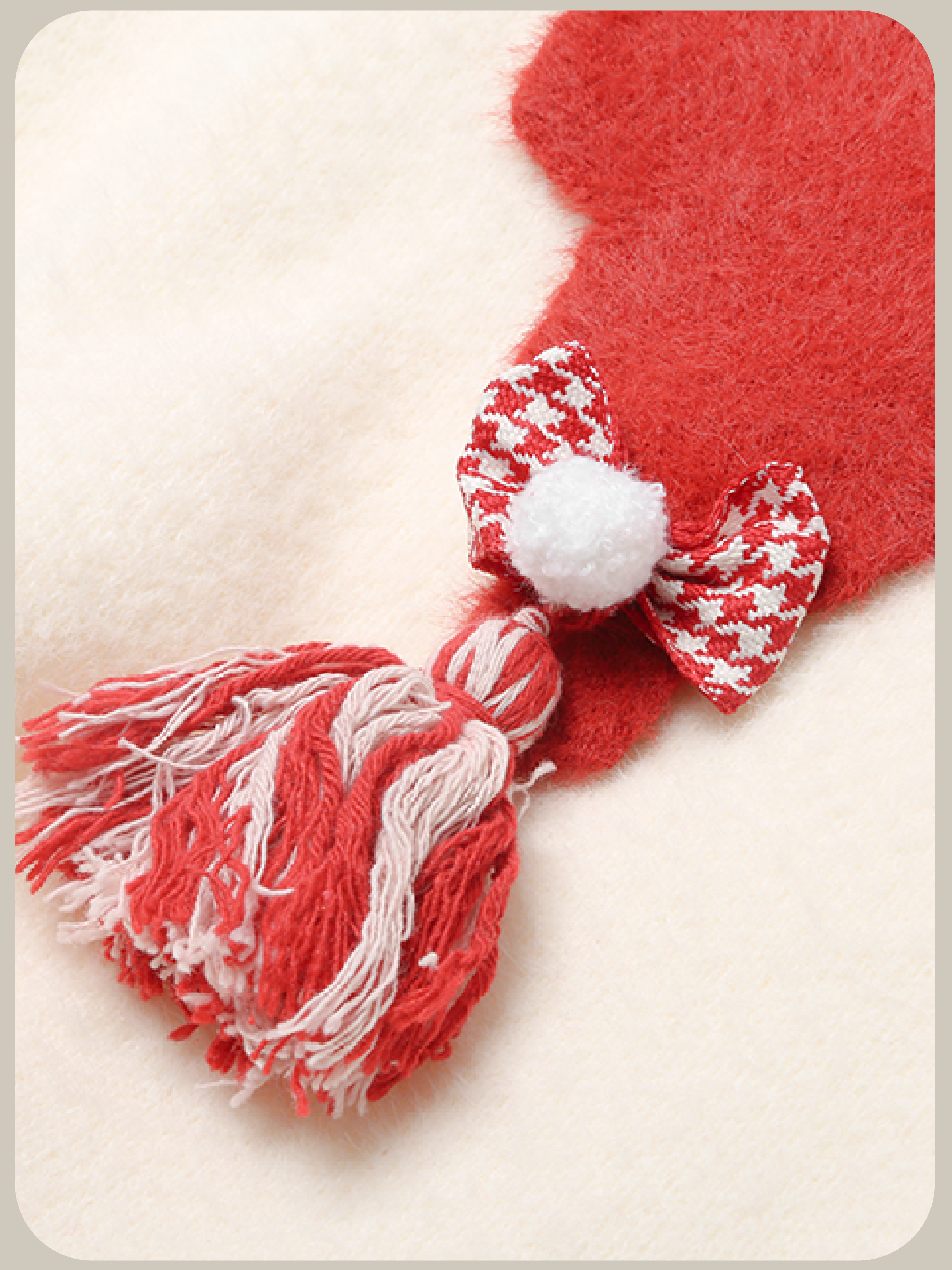 Sweet Baby Collar Chidori Ribbon Sweater/スイートベビーカラー千鳥リボンセーター