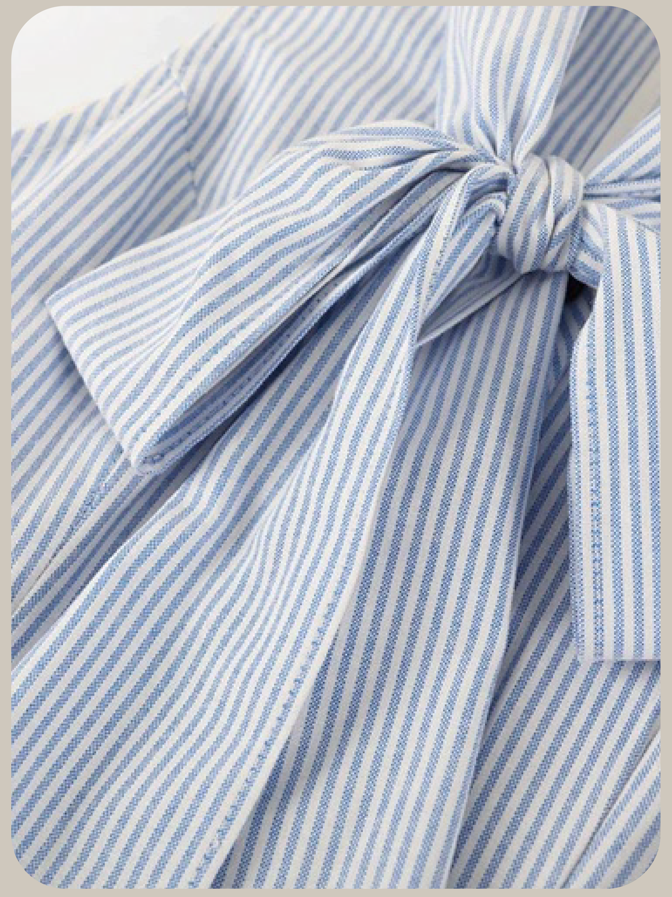 Luxury Blue Striped Maxi Dress/ラグジュアリーブルーストライプマキシドレス