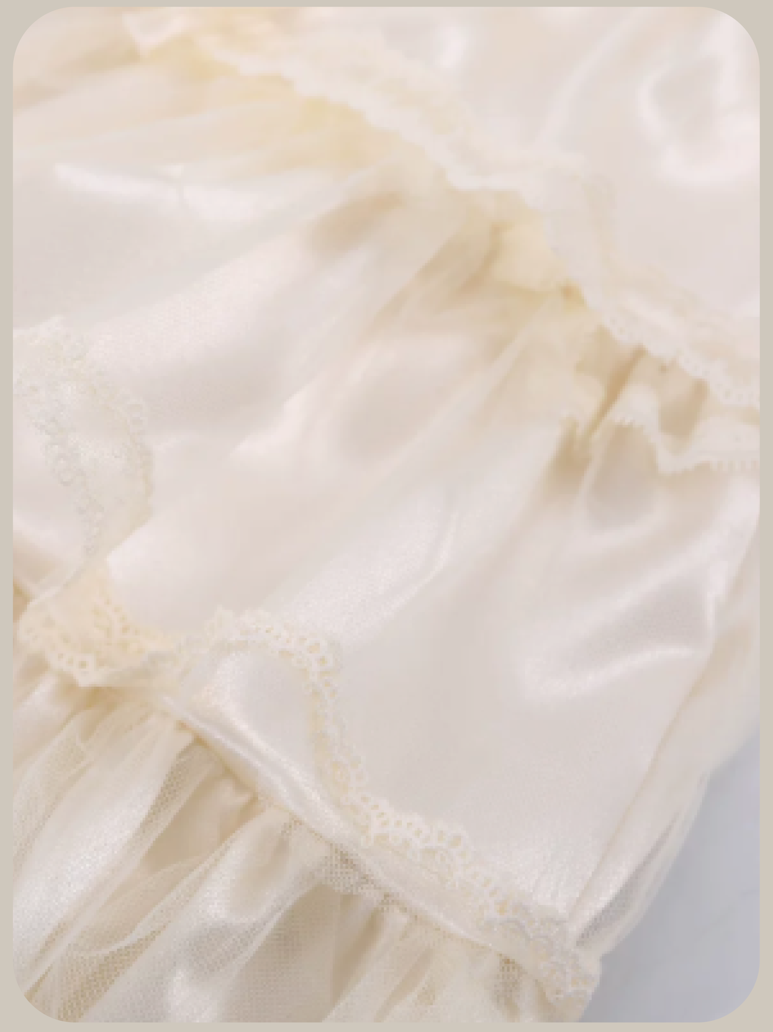 Elegant Tiered Lace Slip Dress/エレガントティアードレーススリップドレス