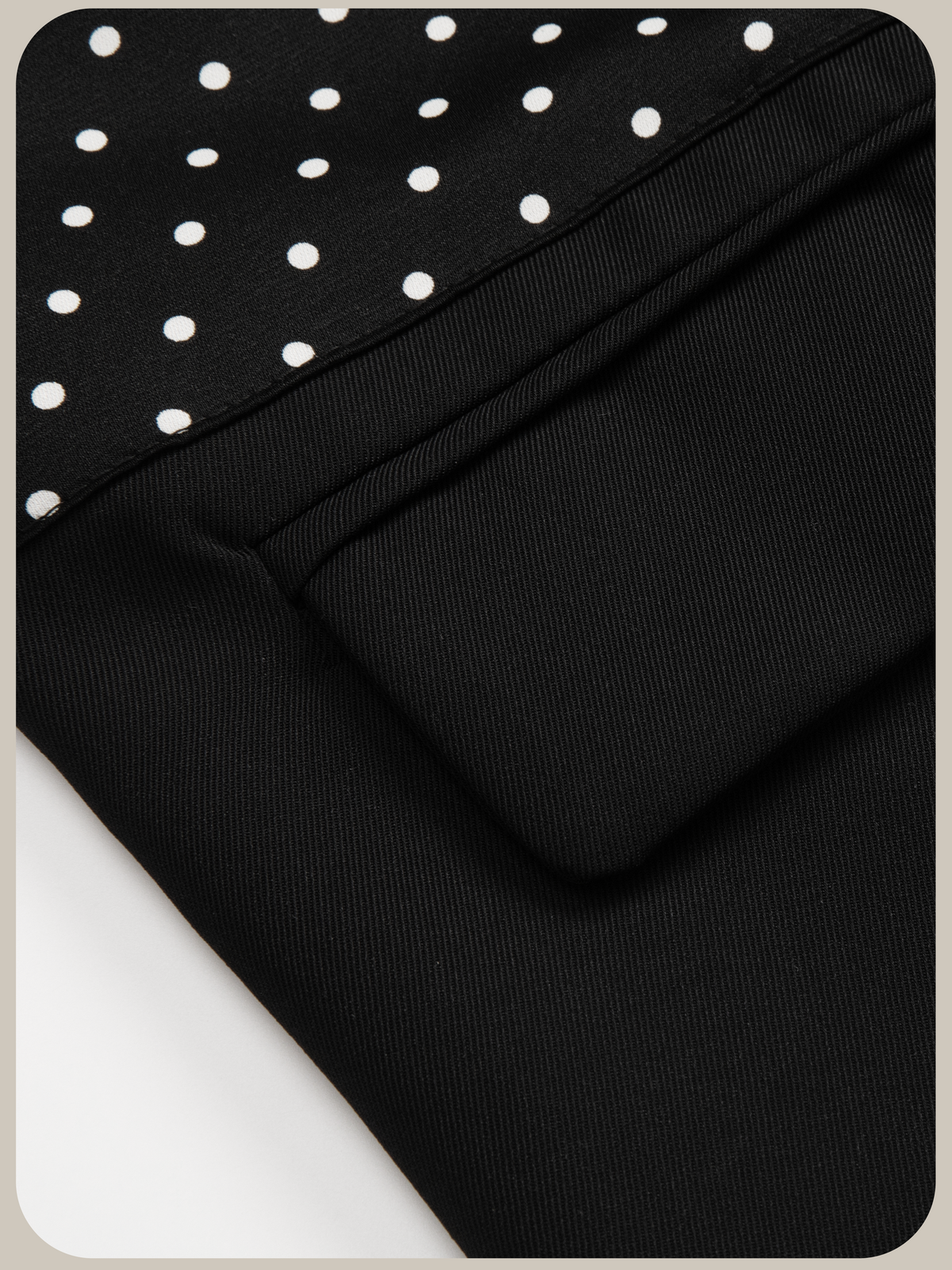 Elegant Contrast Dot Panel Jacket/エレガントコントラストドットパネルジャケット