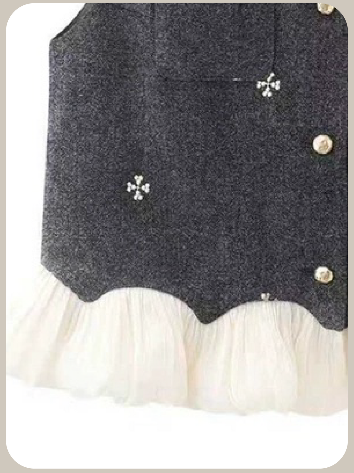 Texture Embroidery Flare Top Short Skirt Set Up/テクスチャー刺繍フレアトップス＆ショートスカートセットアップ
