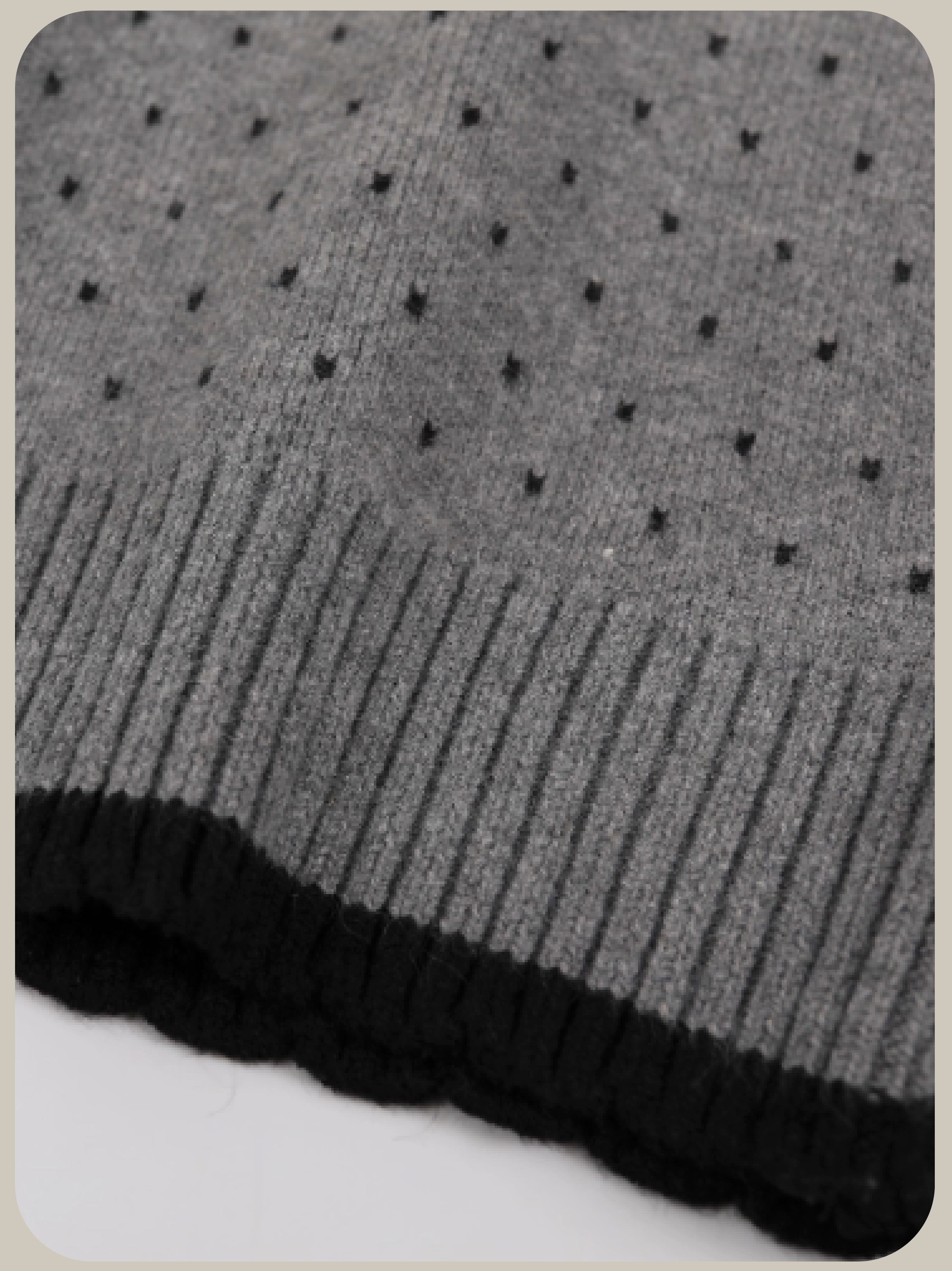 Dots Frill Piping Knit Set Up/ドットフリルパイピングニットセットアップ