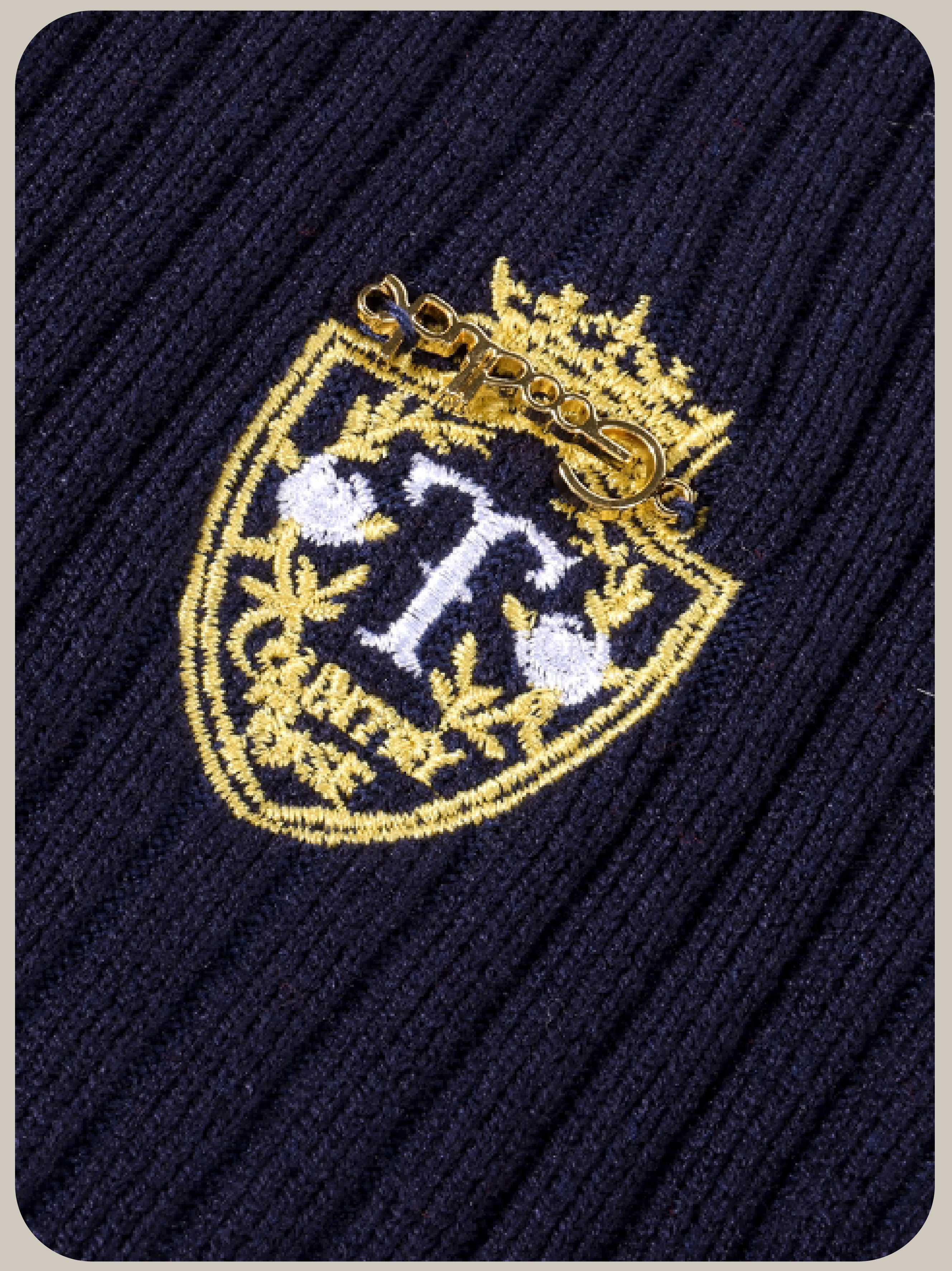 Fake Two Preppy Cardigan/フェイクツープレッピーカーディガン