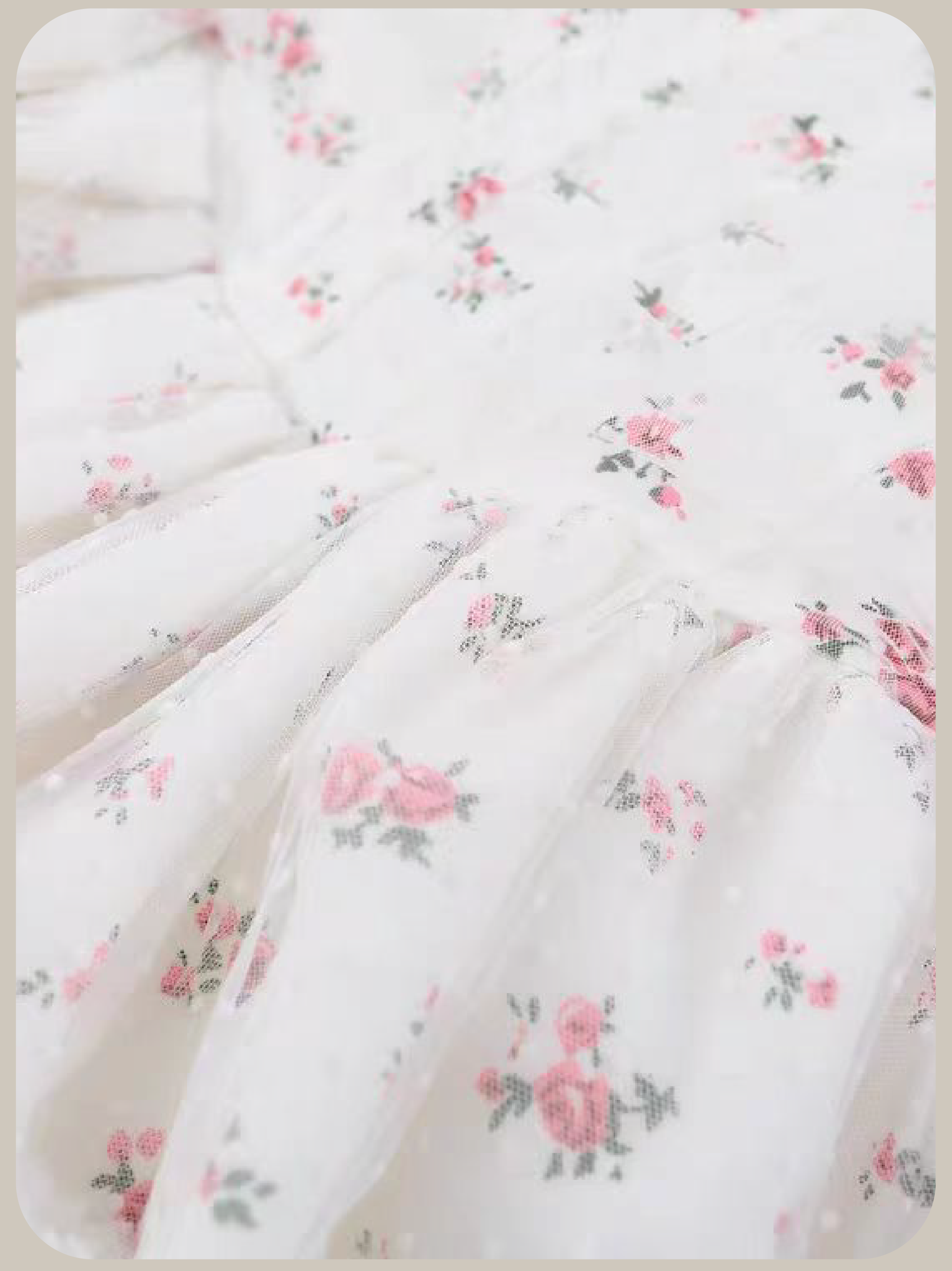 Strapless Boned Waist Tulle Dress/ストラップレスボーン入りウエストチュールドレス