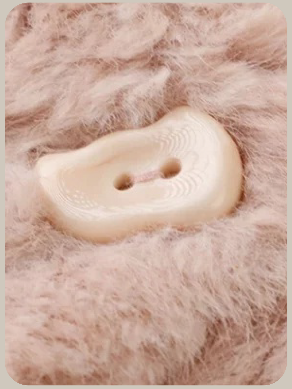 Cozy Pastel Color Faux Fur Coat/パステルカラーフェイクファーコート