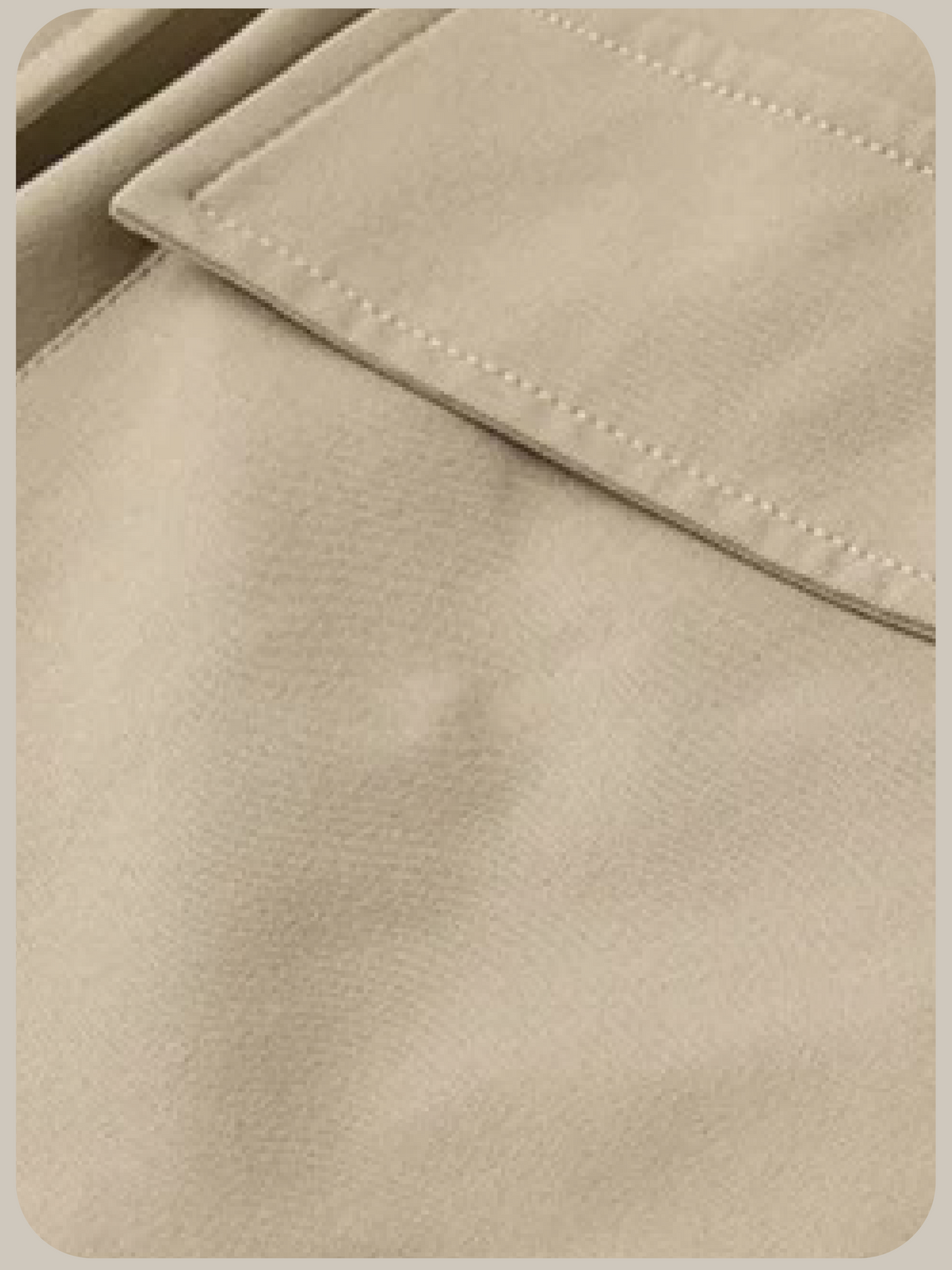 PU Collar Embroidery Trench Coat/PU襟刺繍トレンチコート