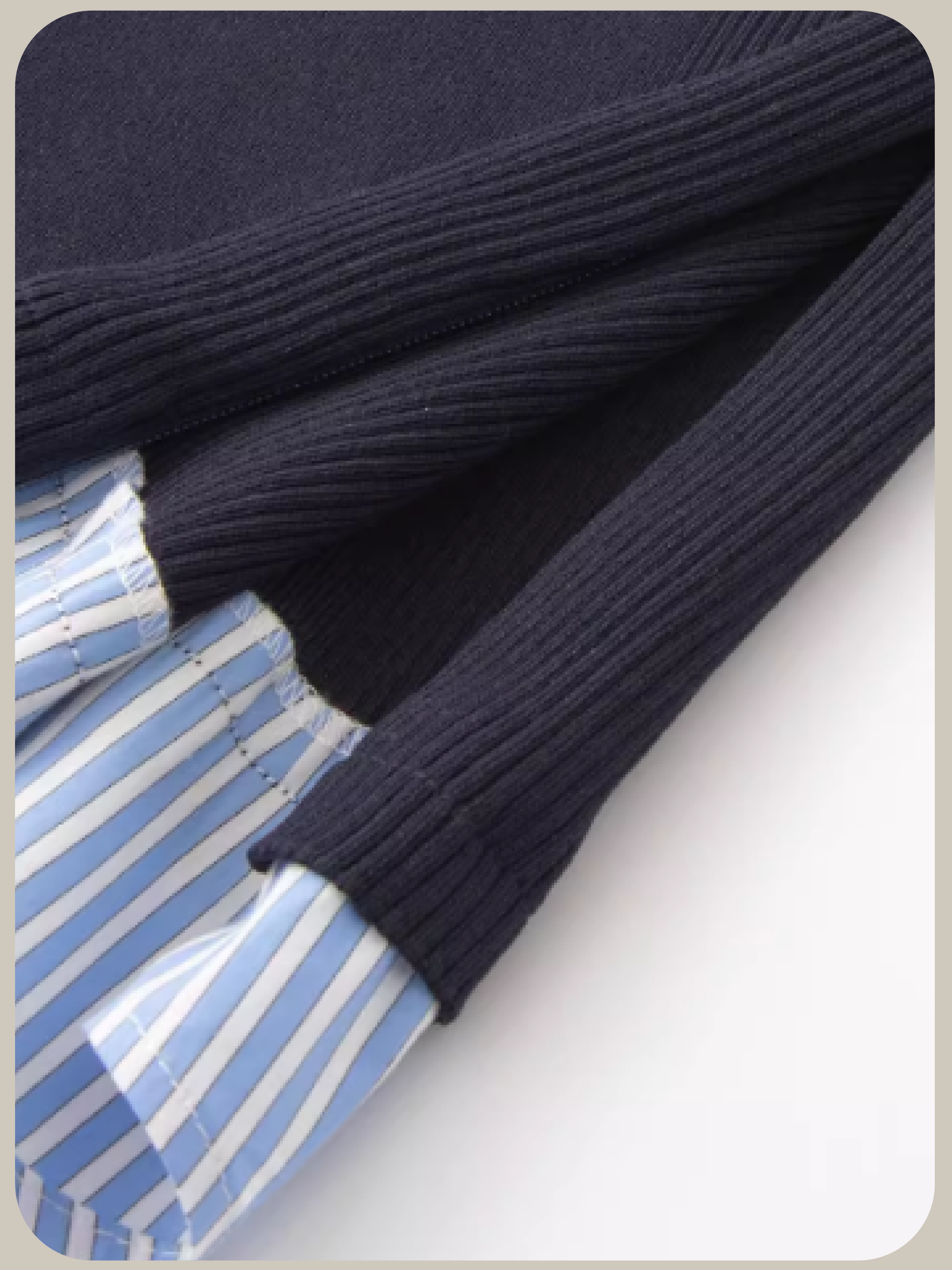 Big Collar Docking Shirt/ビッグカラードッキングシャツ