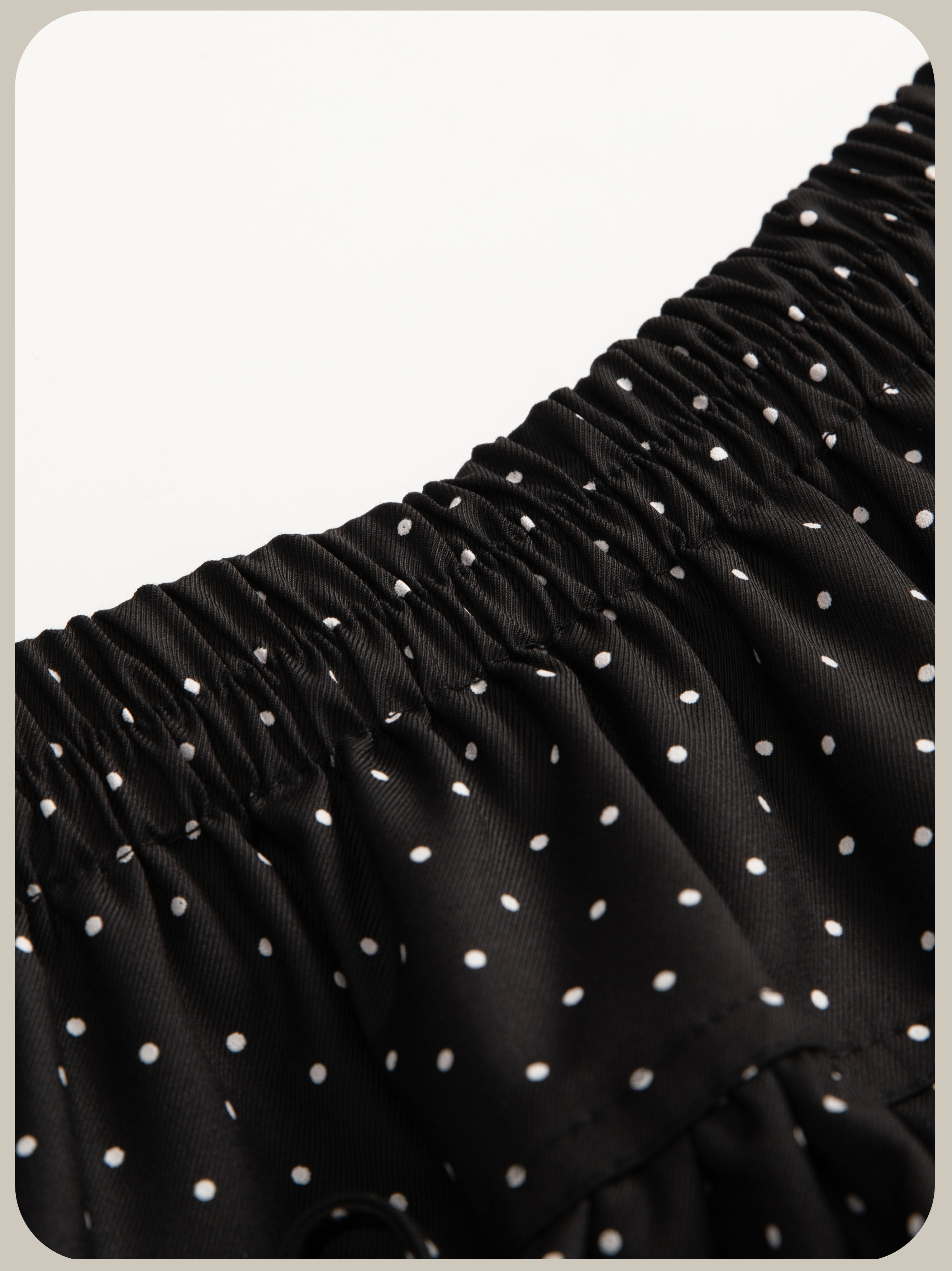 Dots Flare Mini Skirt ドット柄フレアミニスカート
