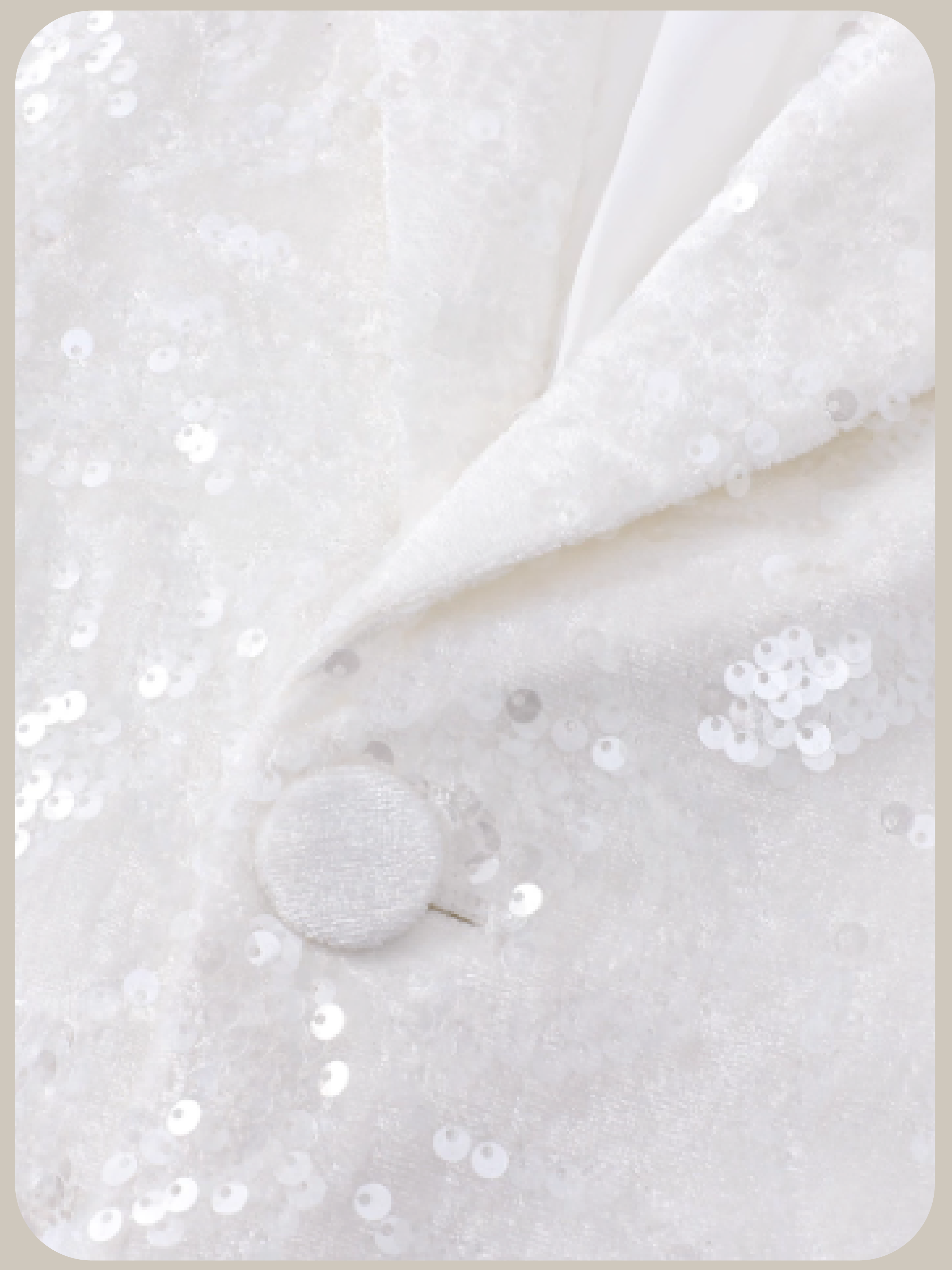 Sheer Sequins Jacket/シアースパンコールジャケット