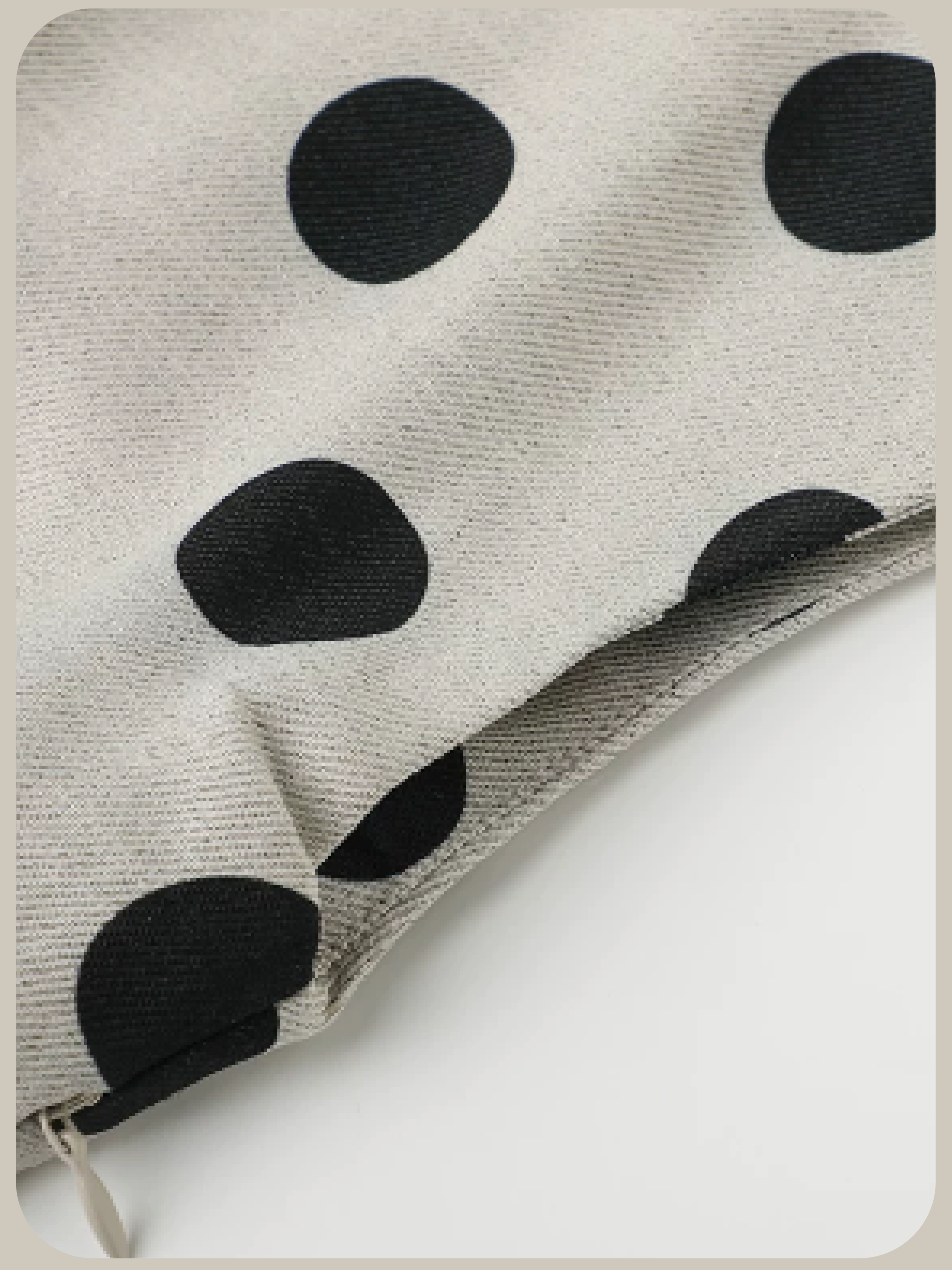 Sleeveless Big Dots One Piece/ノースリーブドット柄ワンピース