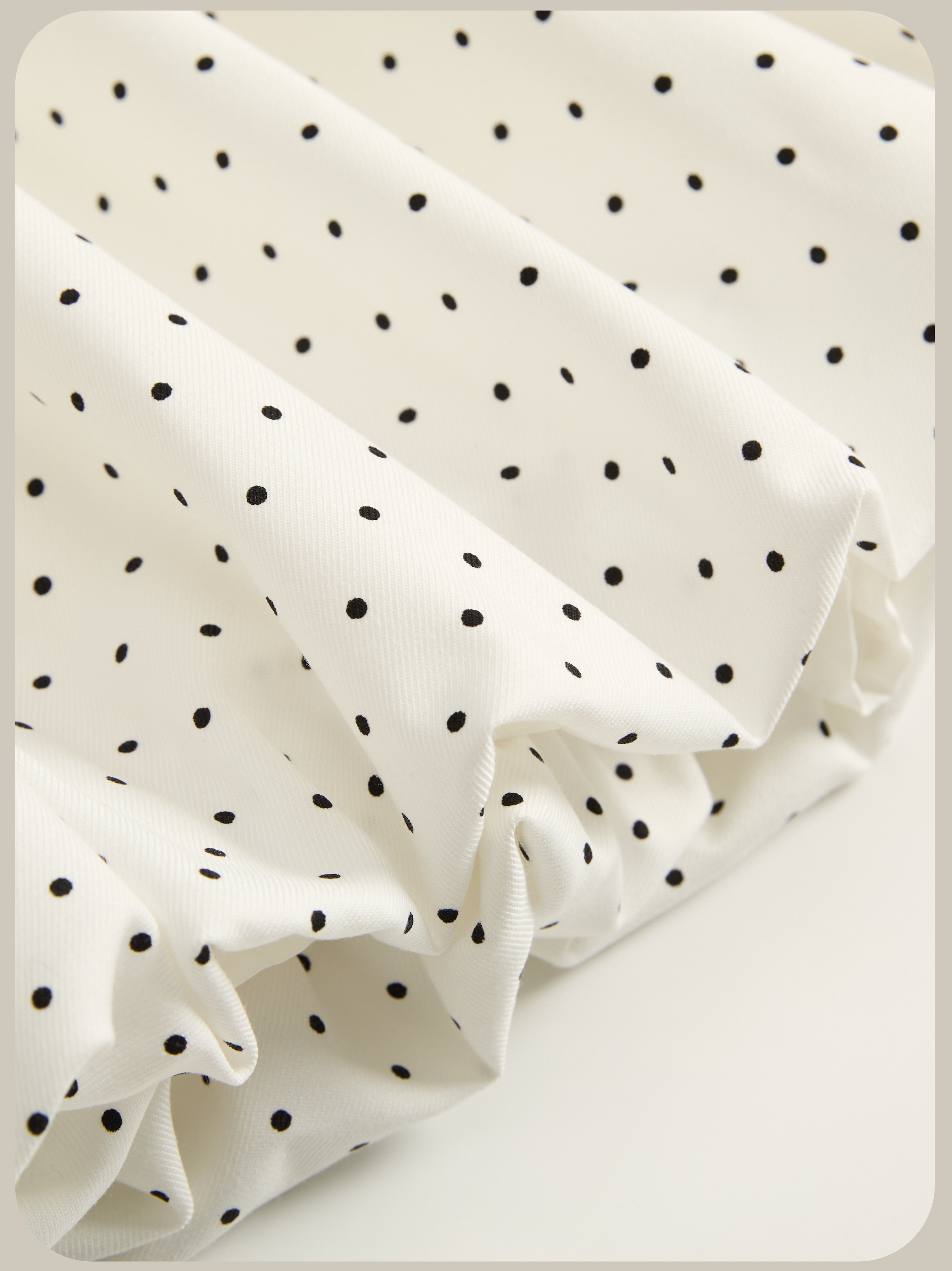Dots Flare Mini Skirt ドット柄フレアミニスカート