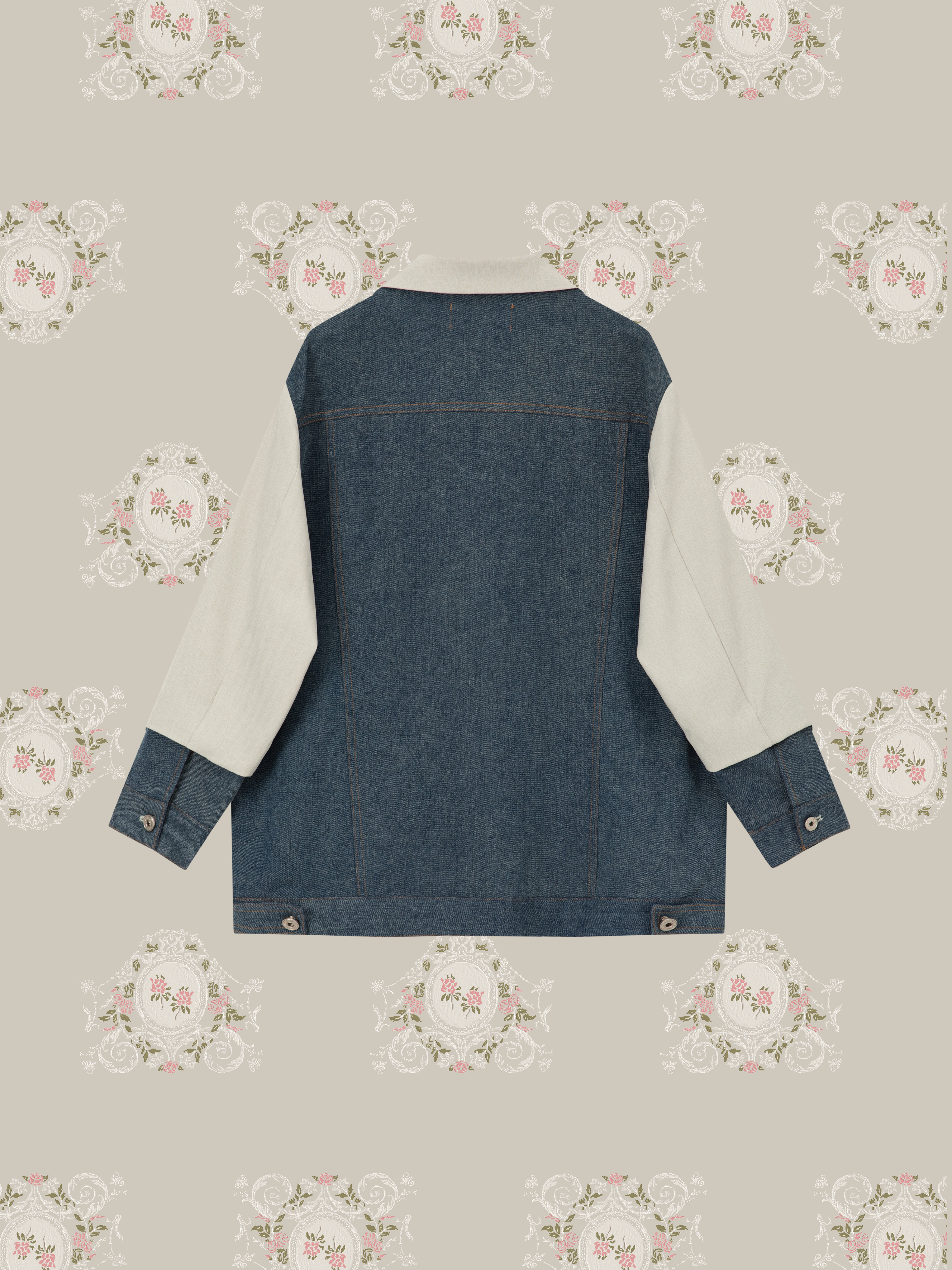 ・予約商品・Denim Patchwork Jacket/デニムパッチワークジャケット
