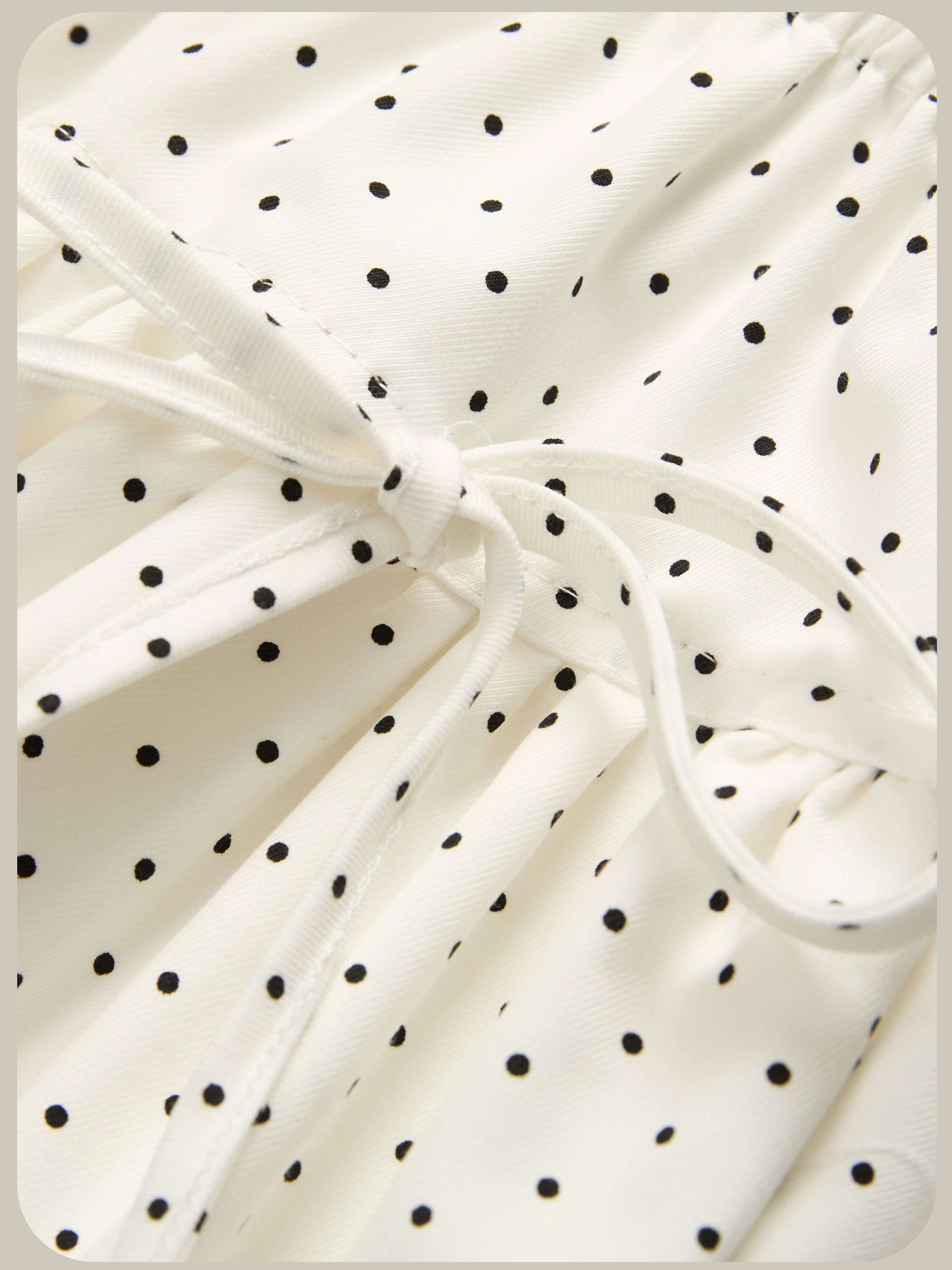 Dots Flare Mini Skirt ドット柄フレアミニスカート