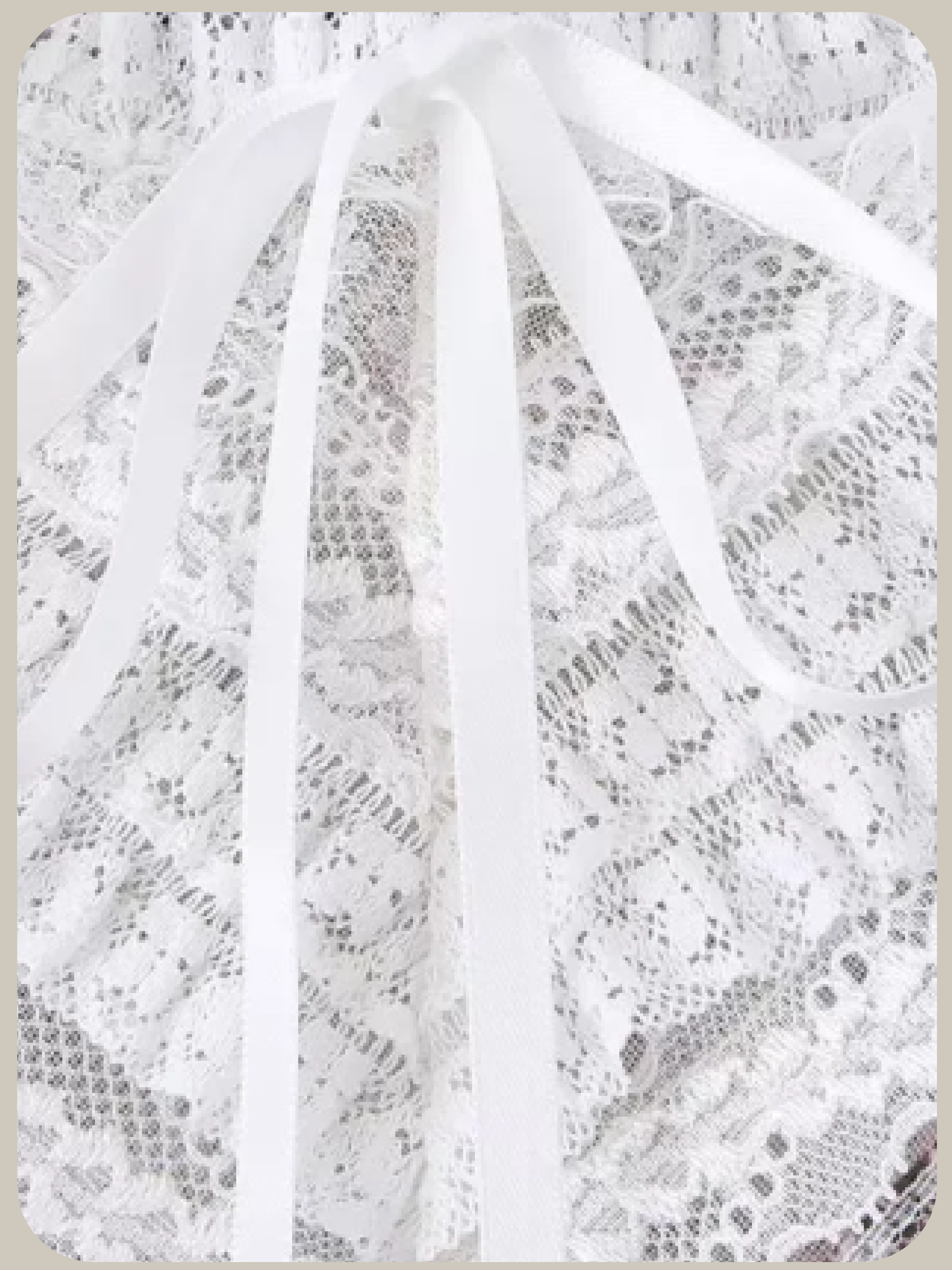 Off-Shoulder Plaid Lace Crop Top/オフショルダーチェック柄レースクロップトップ