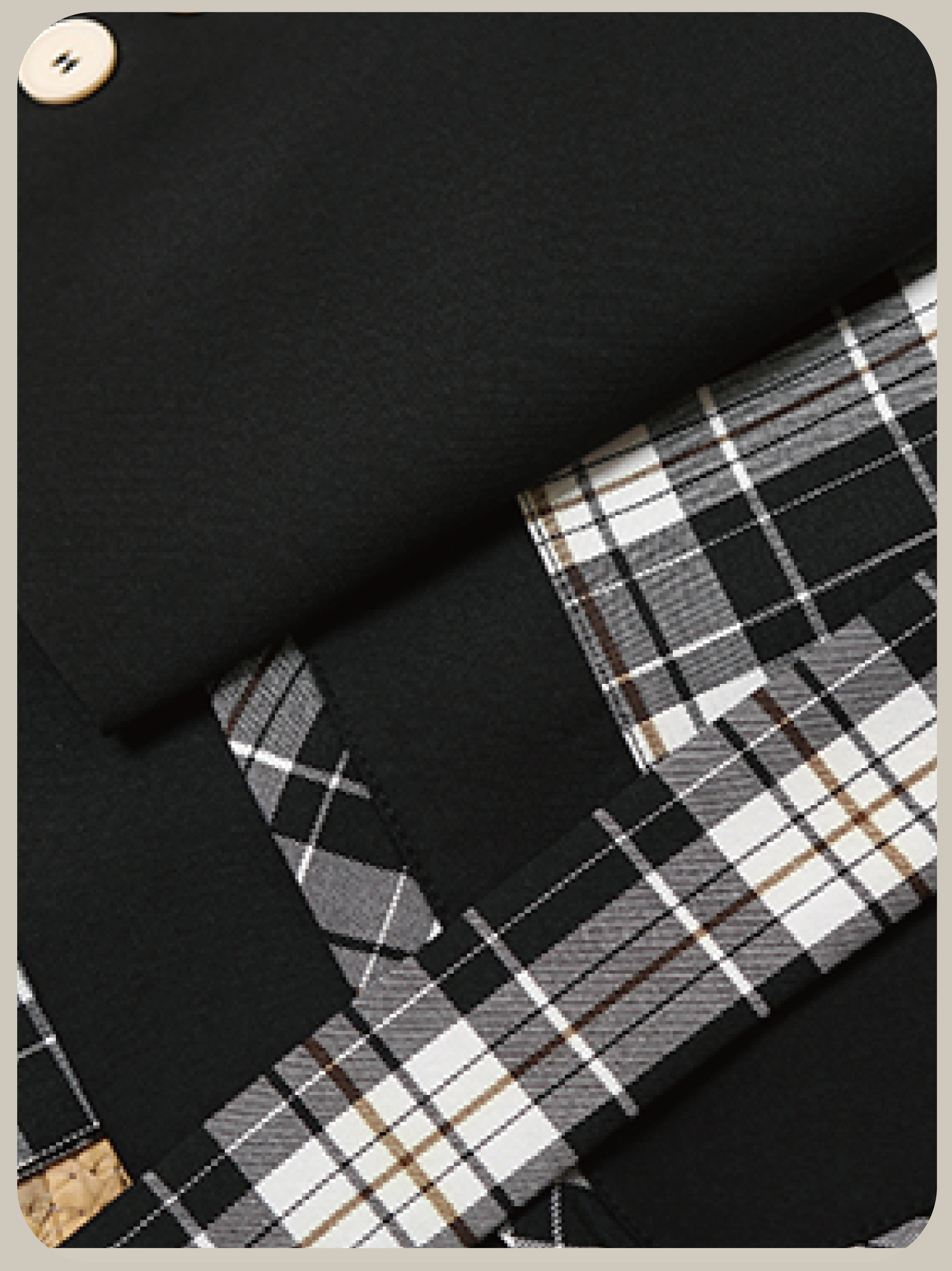 ・予約商品・Check & Dot Bow Ribbon Jacket/チェック＆ドットリボンボウジャケット