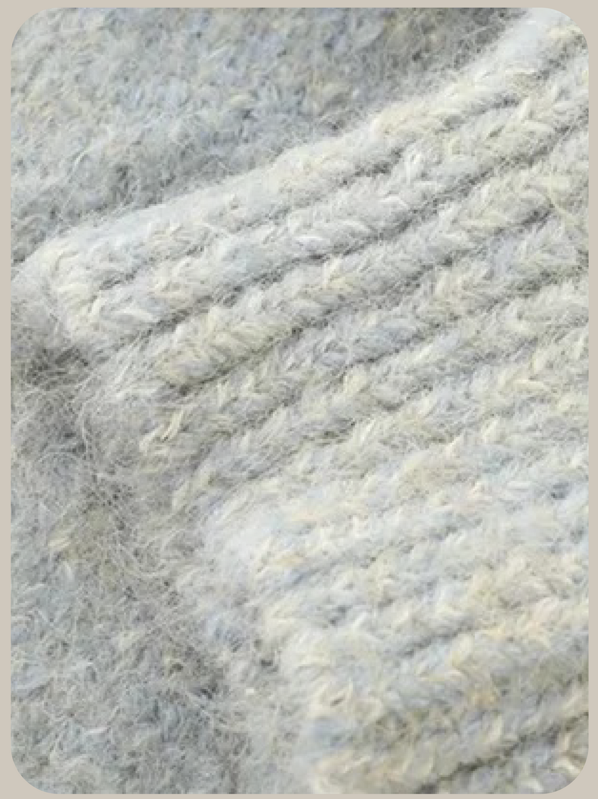 Heathered Floral Applique Cardigan/ヘザーフローラルアップリケカーディガン
