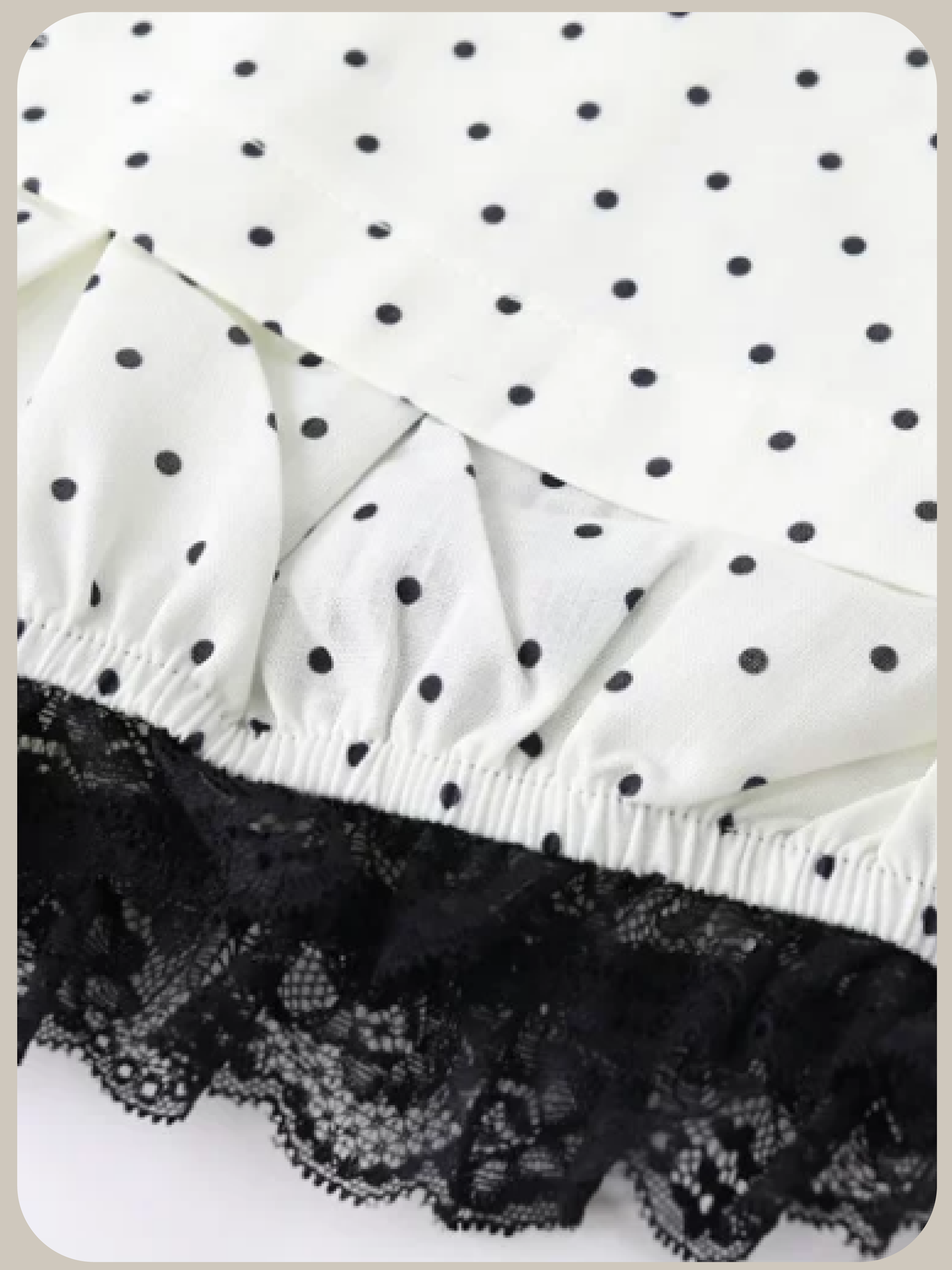 Lace Trim Sailor Collar Bow Set Up/レーストリムセーラーカラーリボンセットアップ