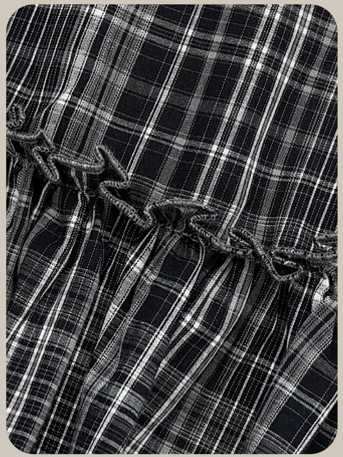 Elegant Plaid Ruffle Layered Skirt/エレガントチェック柄ラッフルレイヤードスカート