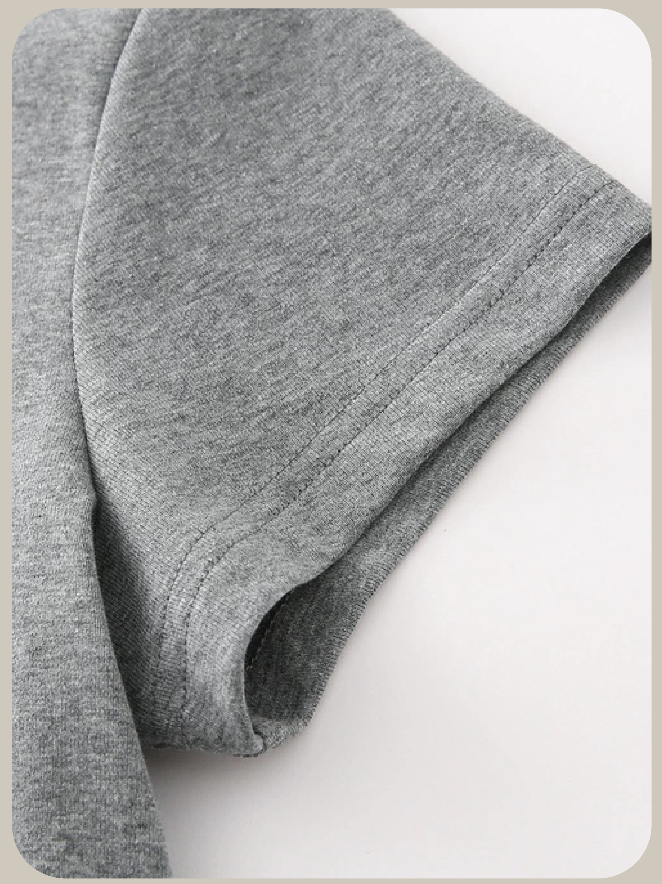 Basic Gray Ribbon T/ベーシックグレーリボンT