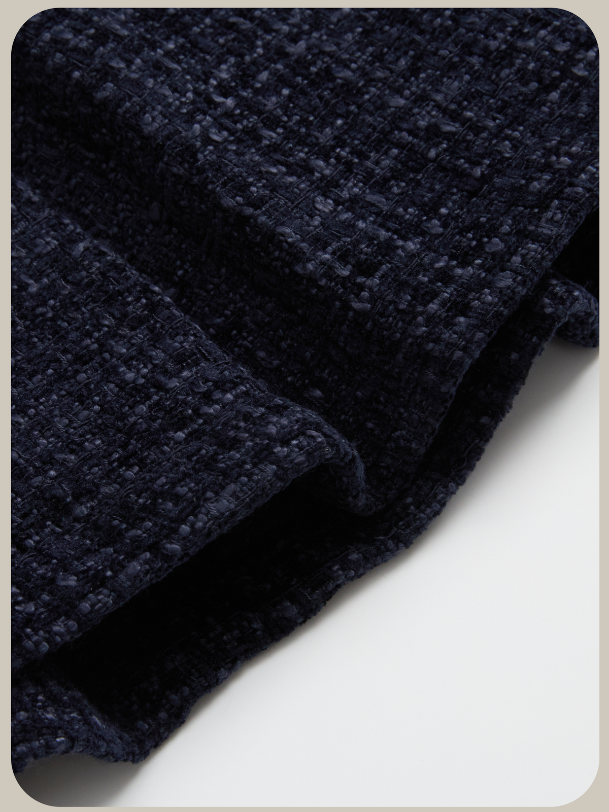 Denim Contrast Tweed Cropped Jacket Set Up/デニムツイードクロップドジャケットセットアップ