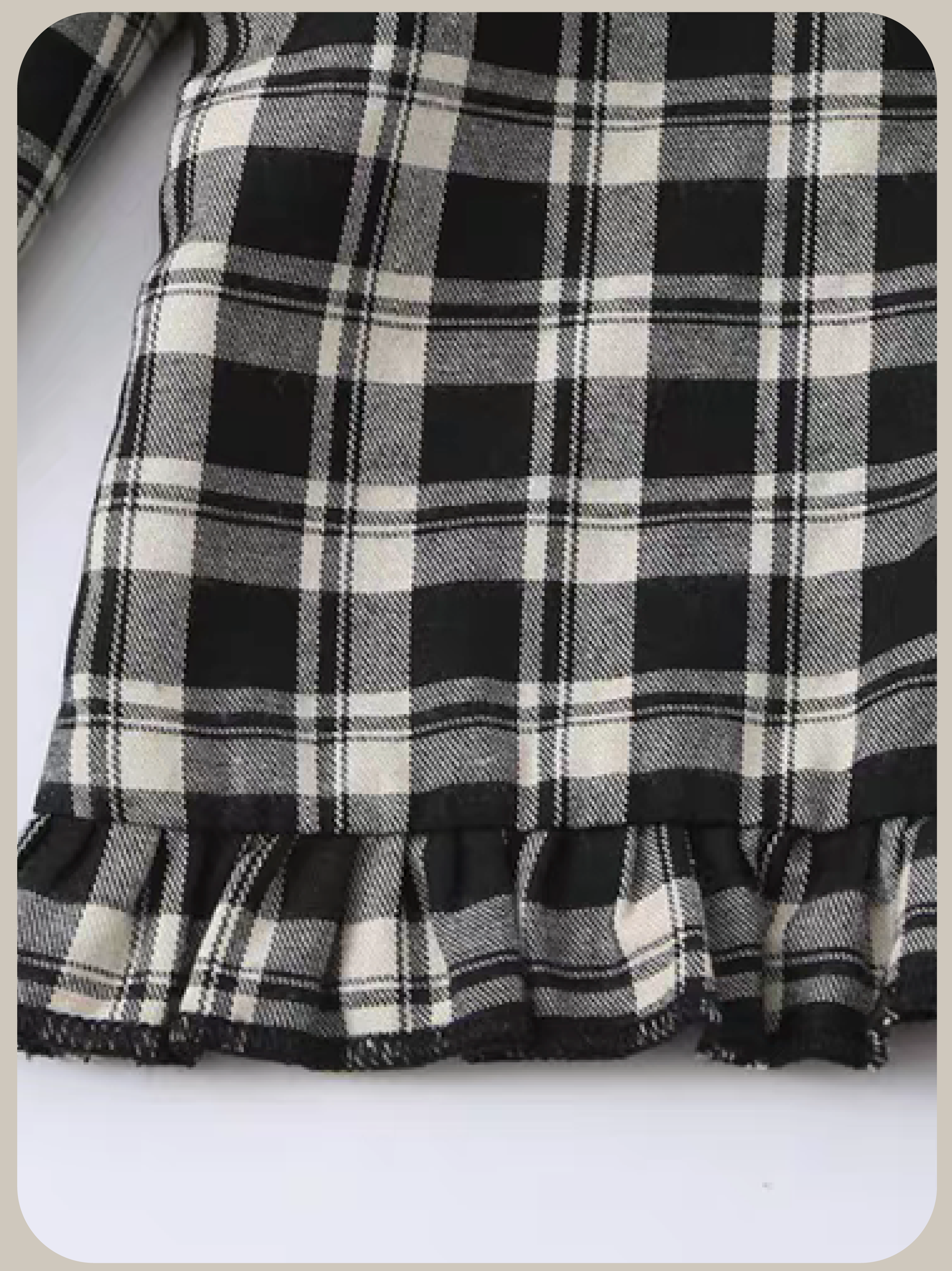 Gingham Check Lace Trim Cropped Top/ギンガムチェックレーストリムクロップドトップス