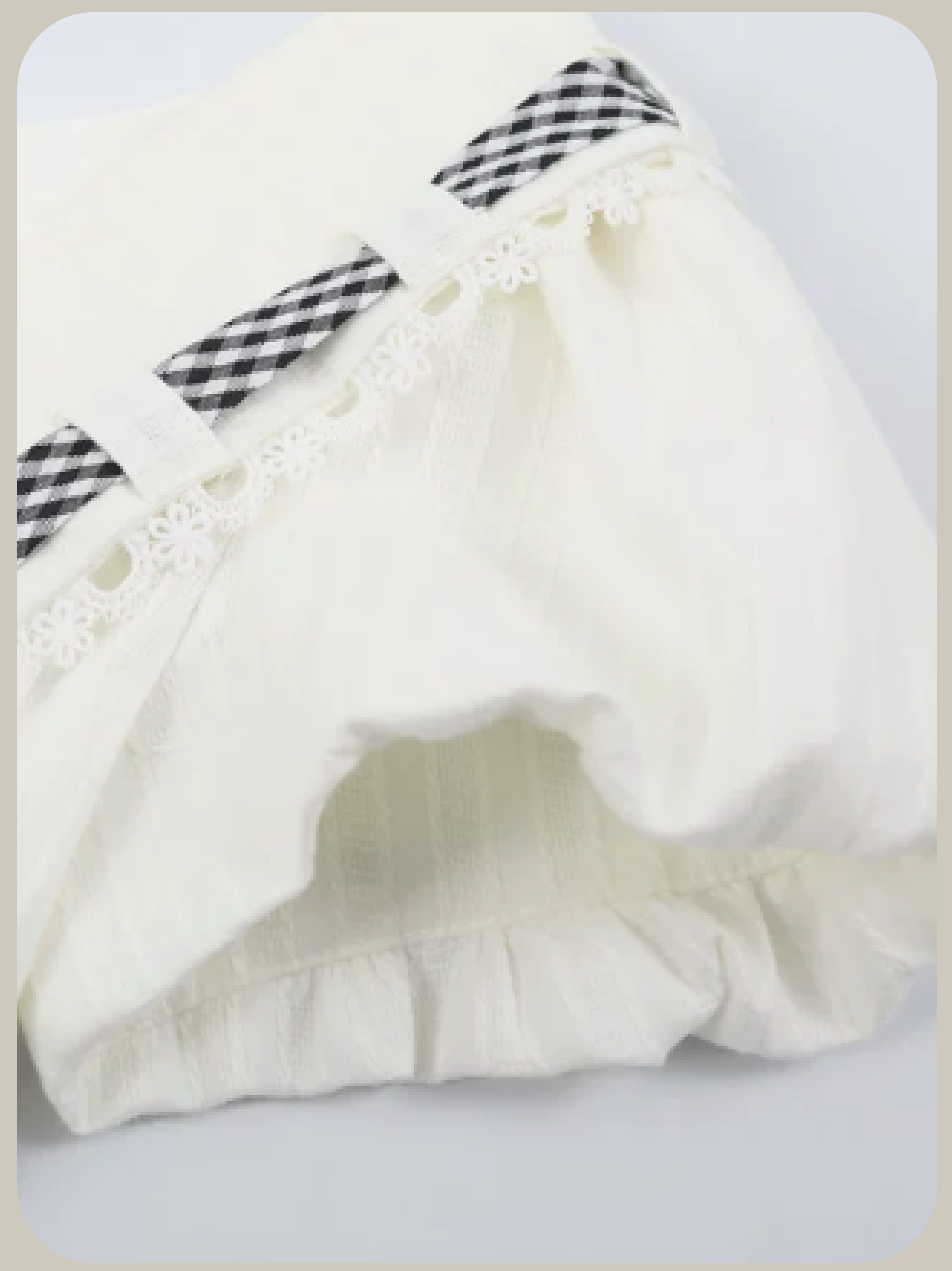 Doll Collar Check Flare Dress/ドールカラーチェック柄フレアドレス