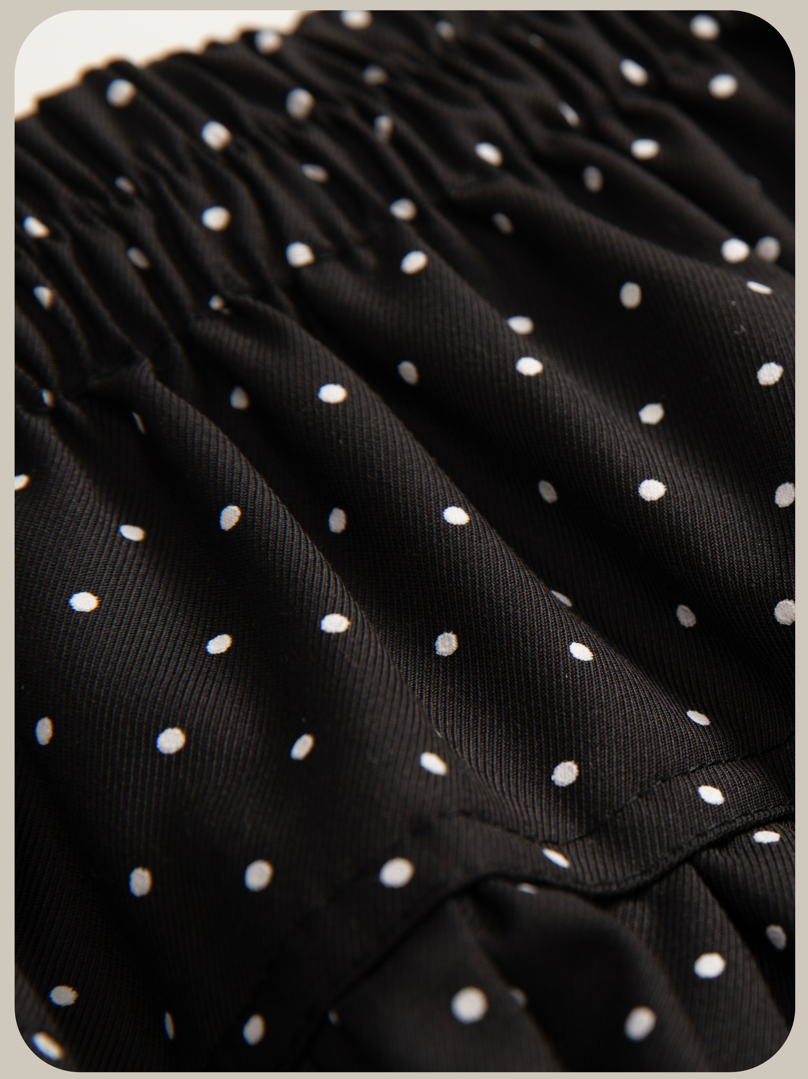 Dots Flare Mini Skirt ドット柄フレアミニスカート