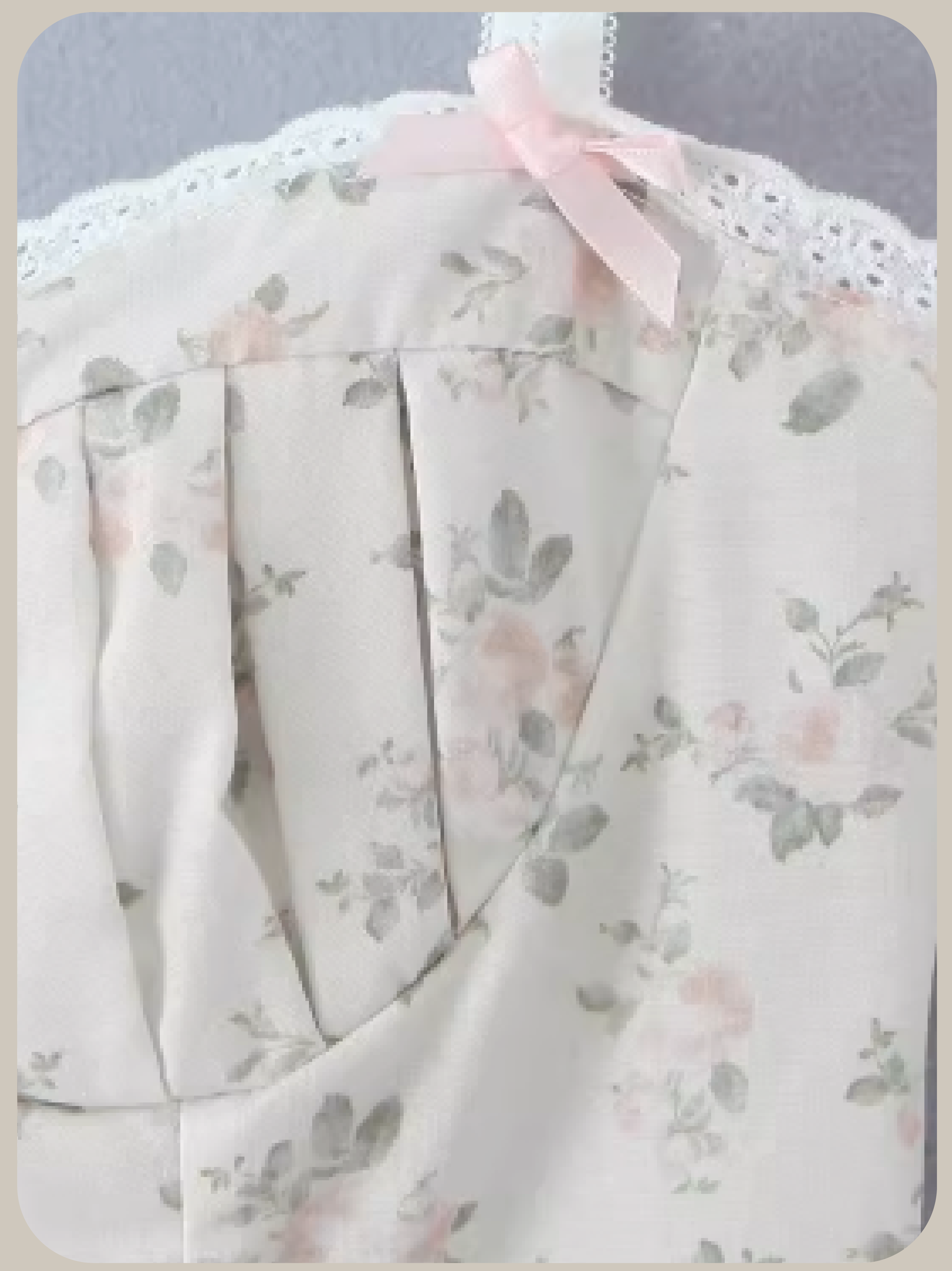 Waisted Garden Flare Cami Dress/ウエストガーデンフレアキャミドレス