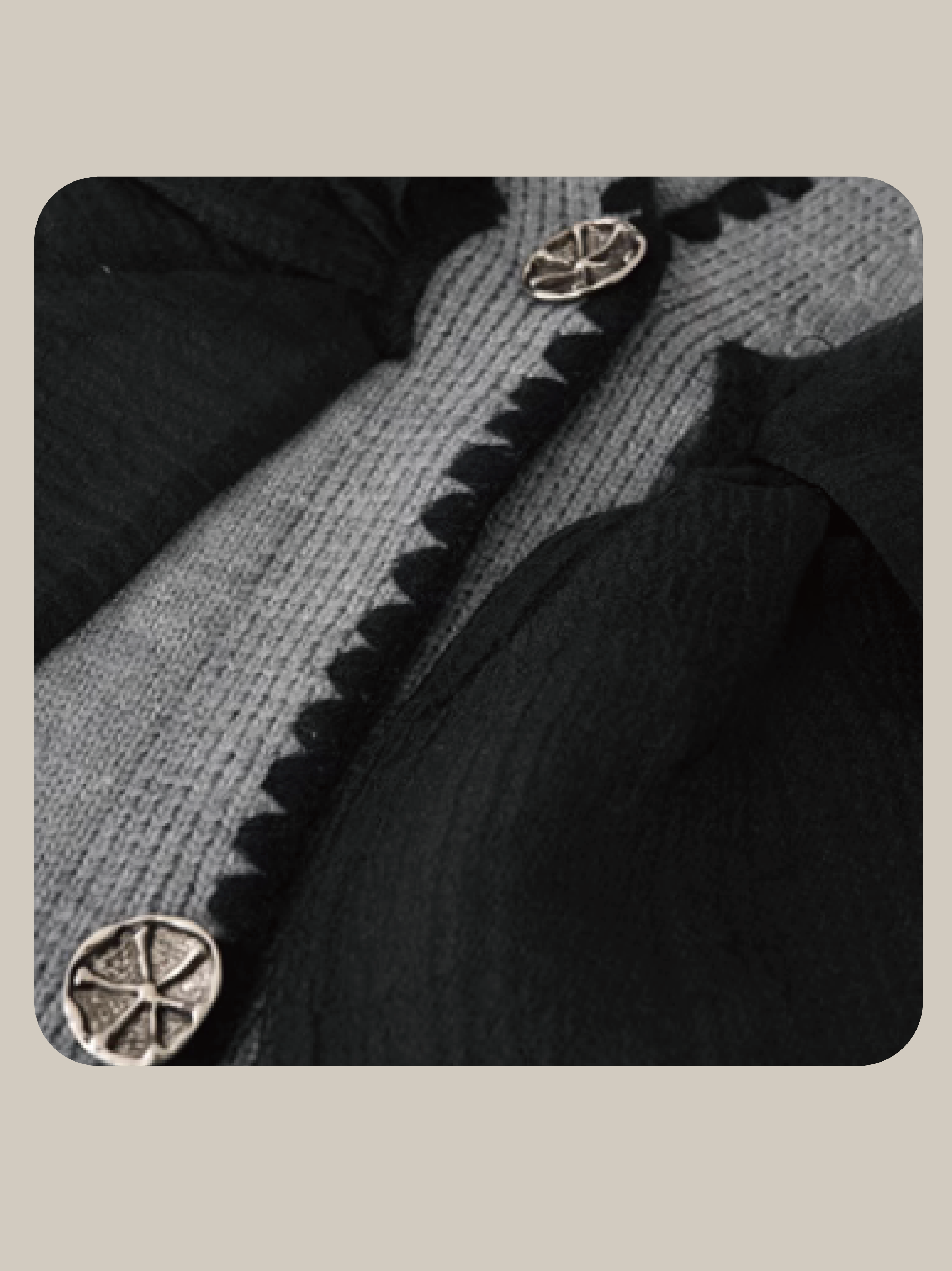Mesh Ribbon Gray Knit Vest メッシュリボングレーニットベスト