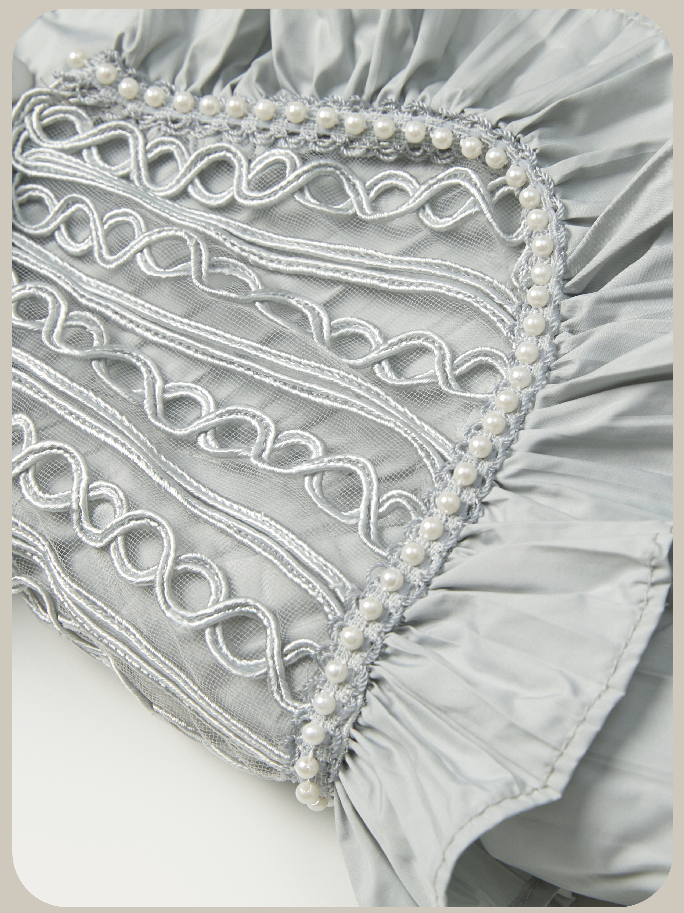 Big Frill Collar Puff Duck Down Coat.ビッグフリルカラーパフダックダウンコート