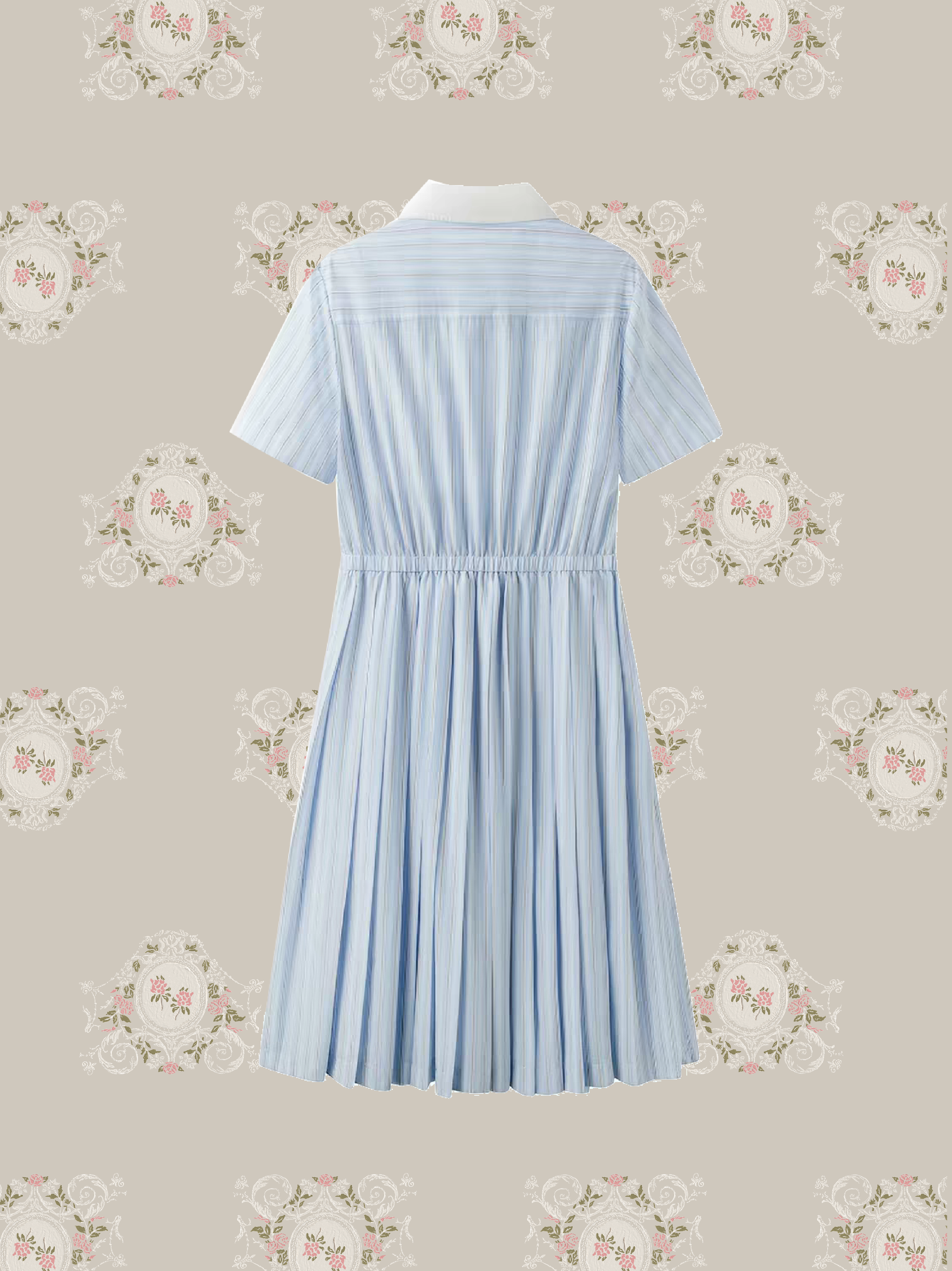 Waisted Shirt Dress/ウエストシャツワンピース