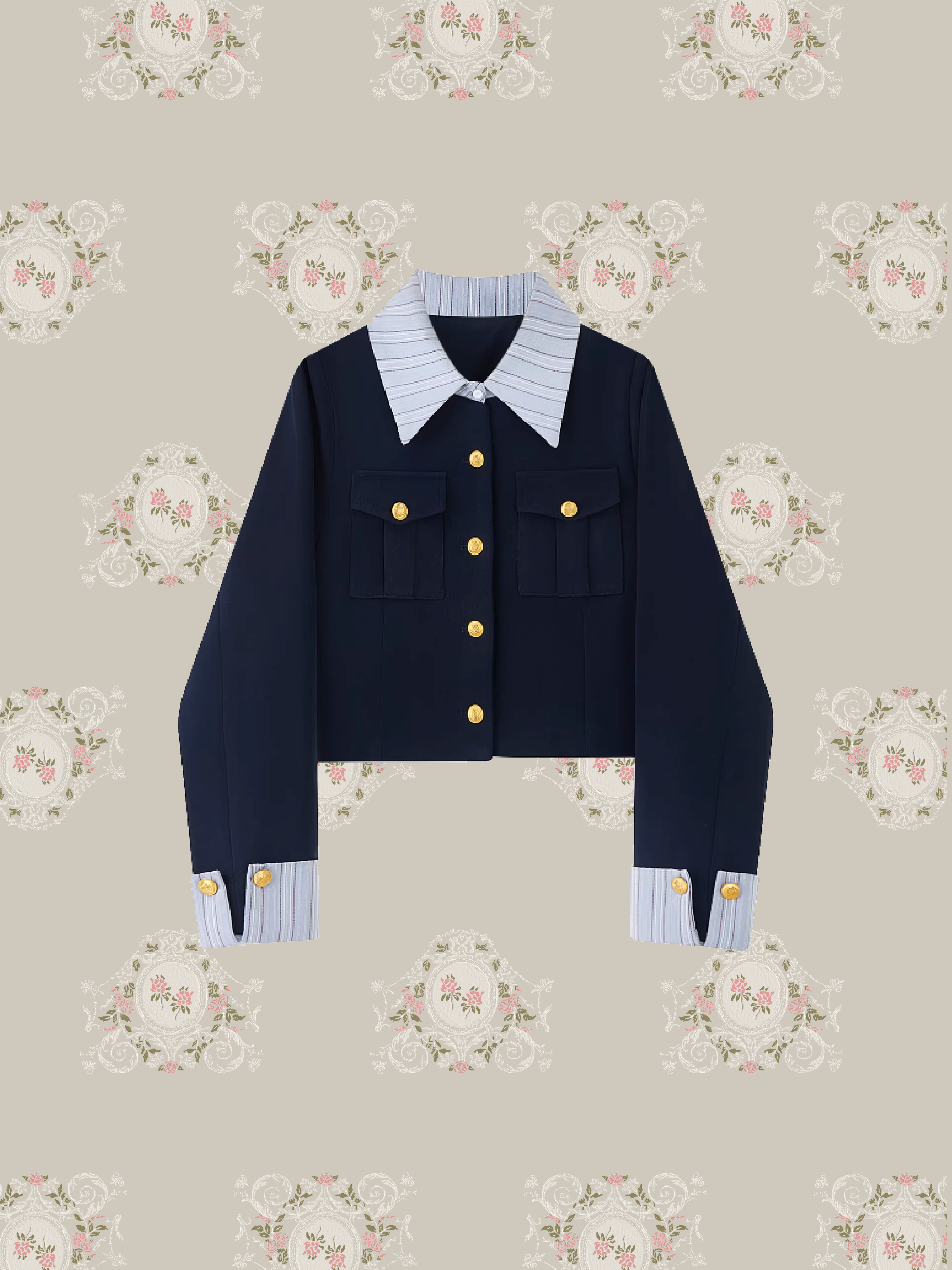 Patchwork Long Skirt Set Up/パッチワークロングスカートセットアップ