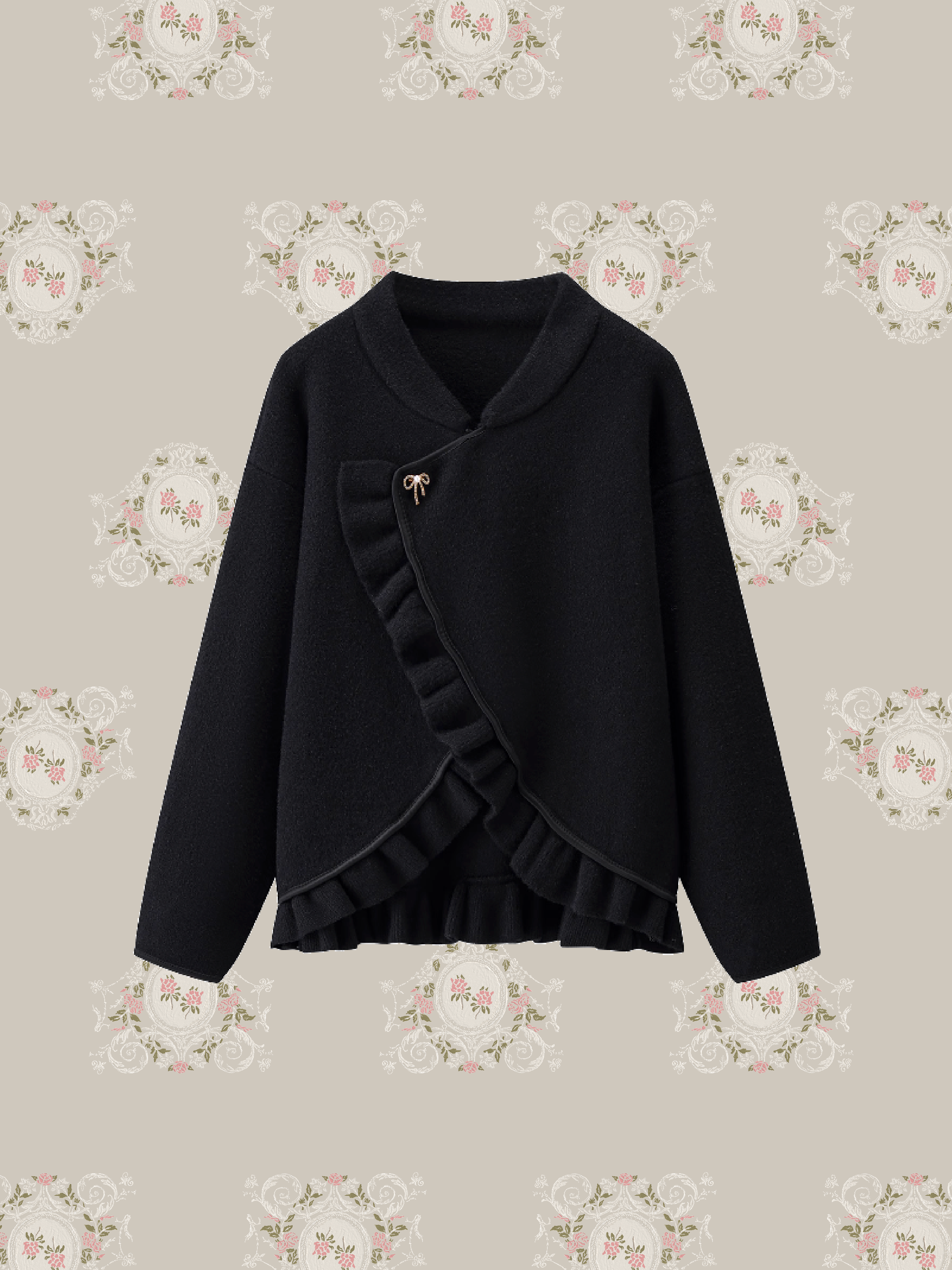 Elegant Frill Deco Coat/エレガントフリルデココート