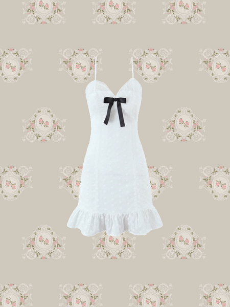 Sweet Lace Ribbon Cami Dress/スイートレースリボンキャミワンピース