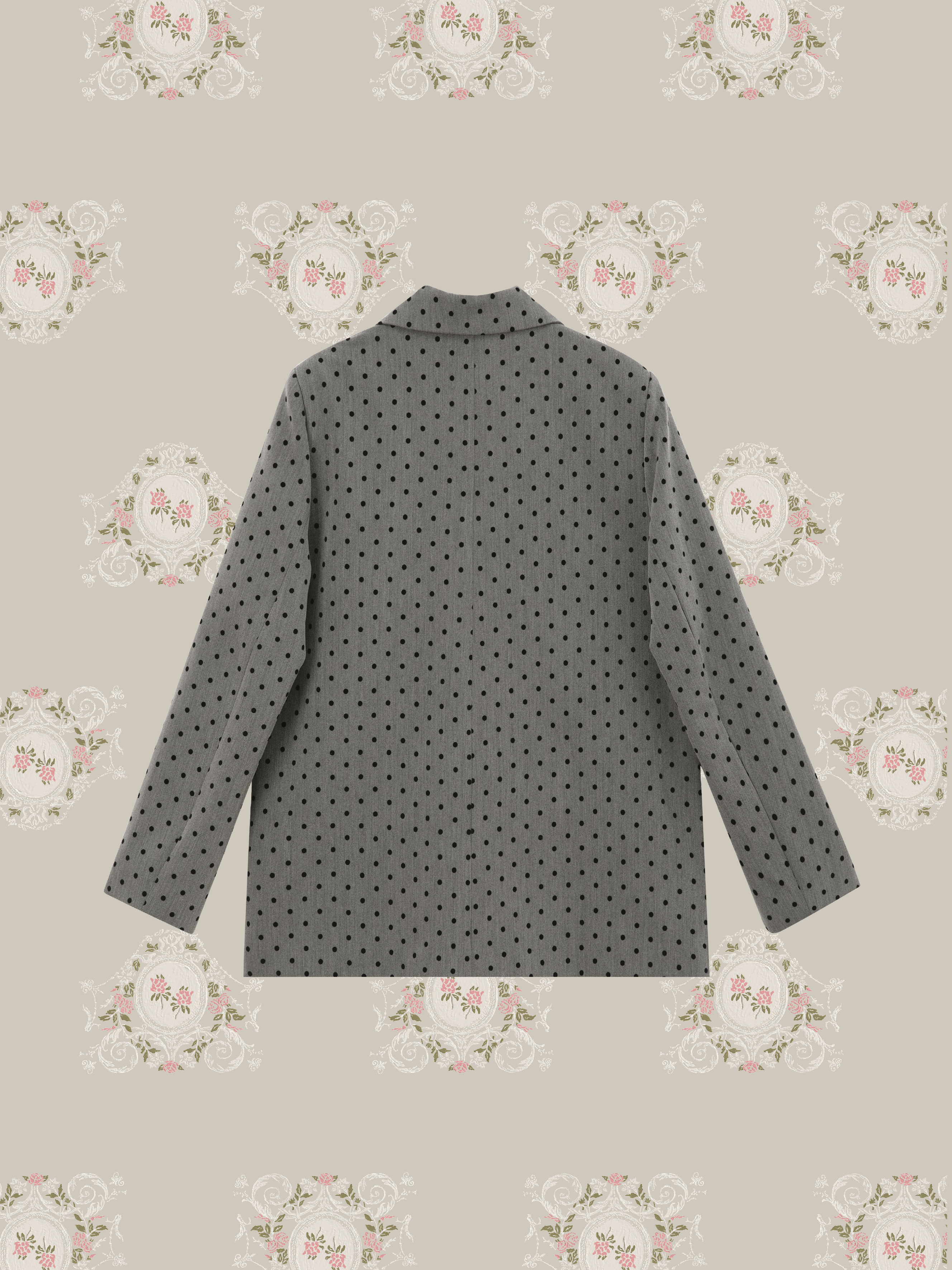 ・予約商品・Dots Lace Ribbon Jacketドットレースリボンジャケット