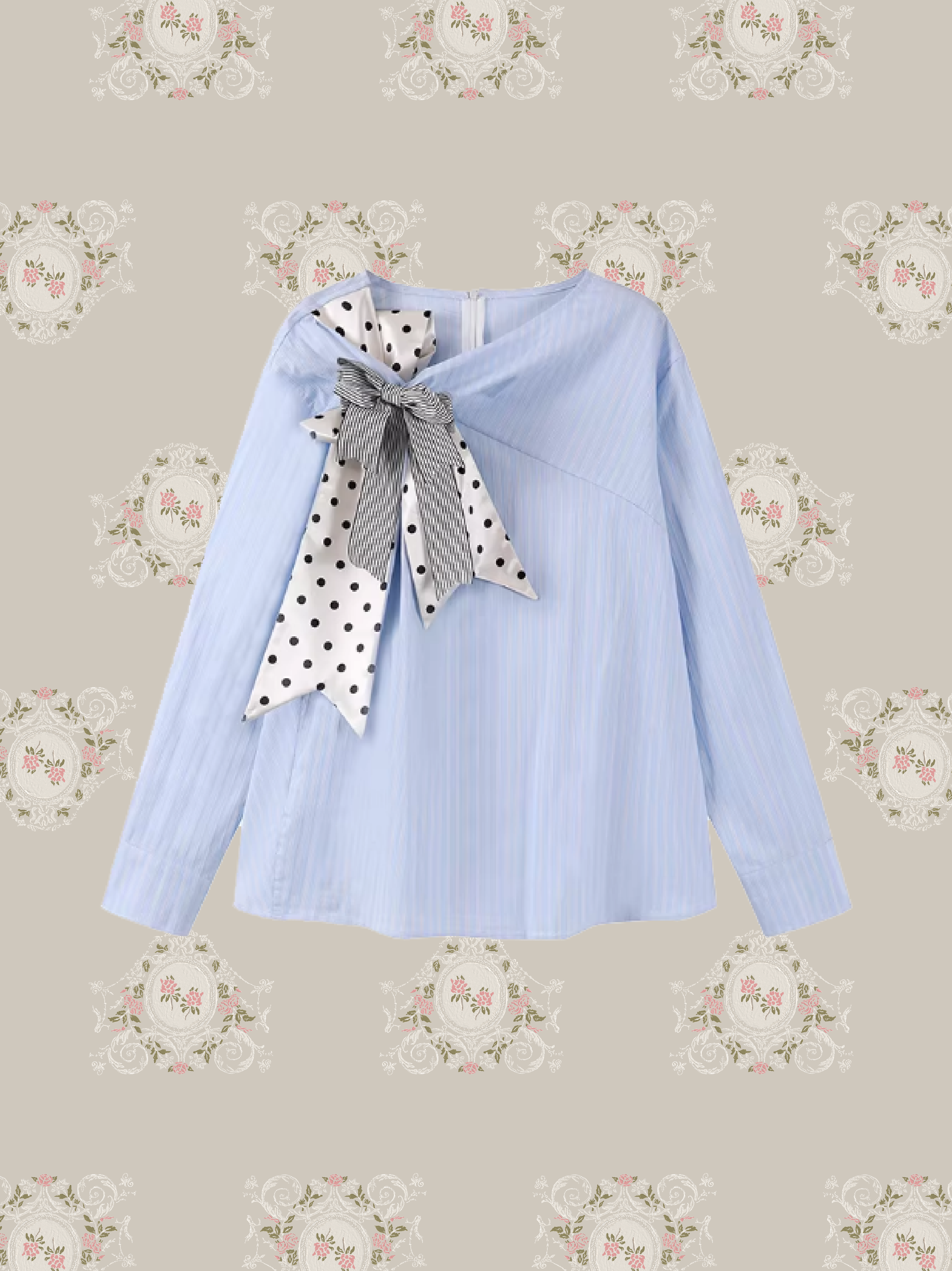 Mix Ribbon Attack Shirt/ミックスリボンアタックシャツ