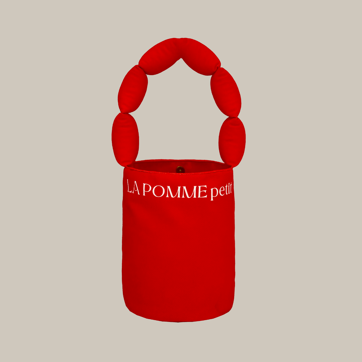 LA POMME petit Puffy Strap Bucket Bag