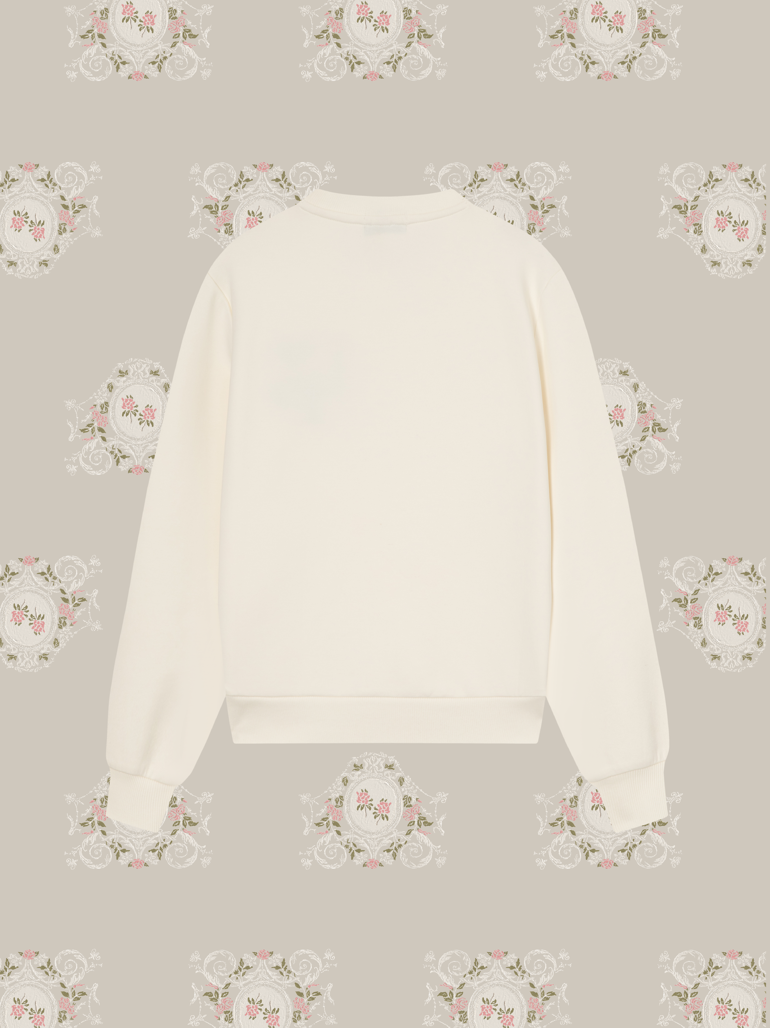 LA POMME petit Embroidery Logo Sweat