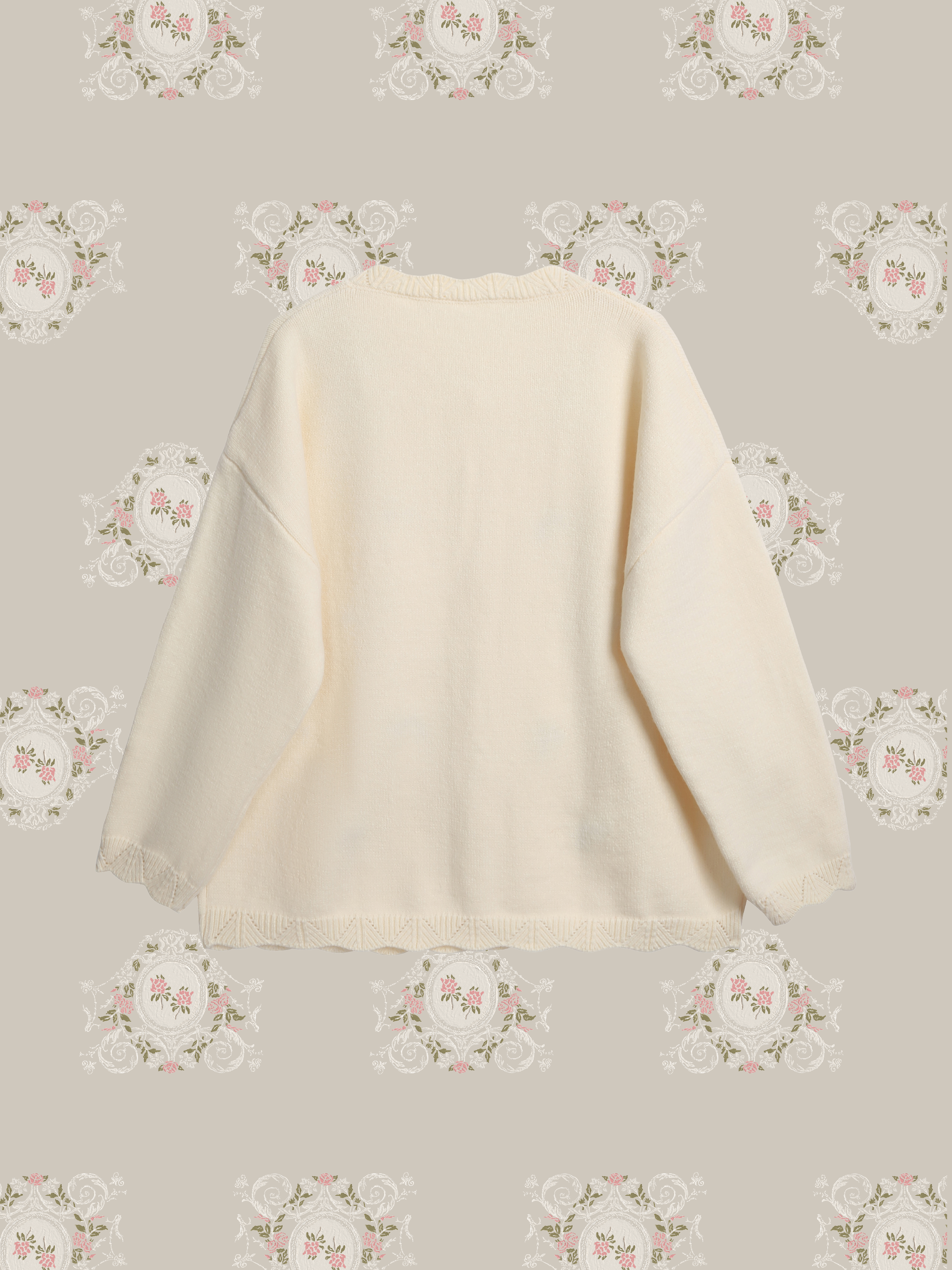 Sweet Red Ribbon Cardigan/スイートレッドリボンカーディガン