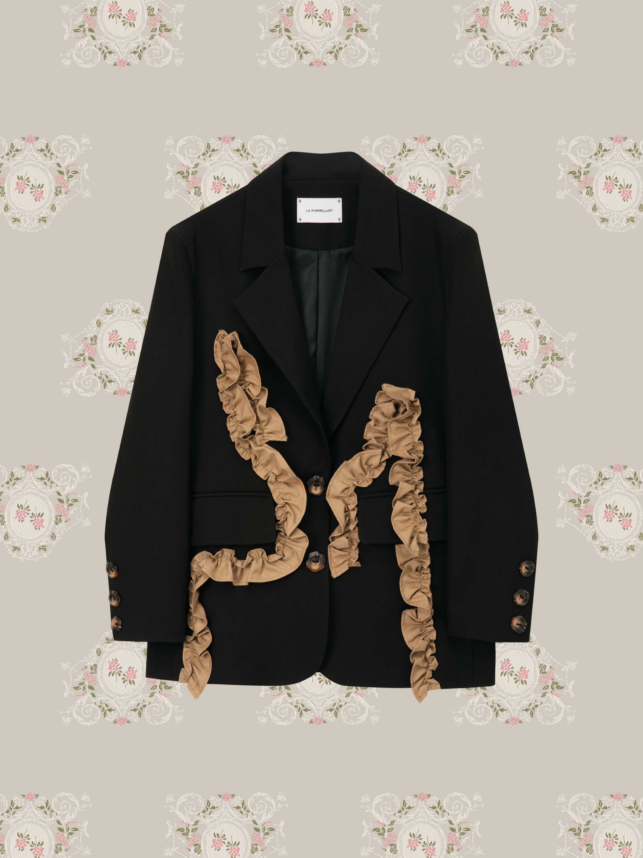 ・予約商品・Frill Decorate Jacket/フリルジャケット
