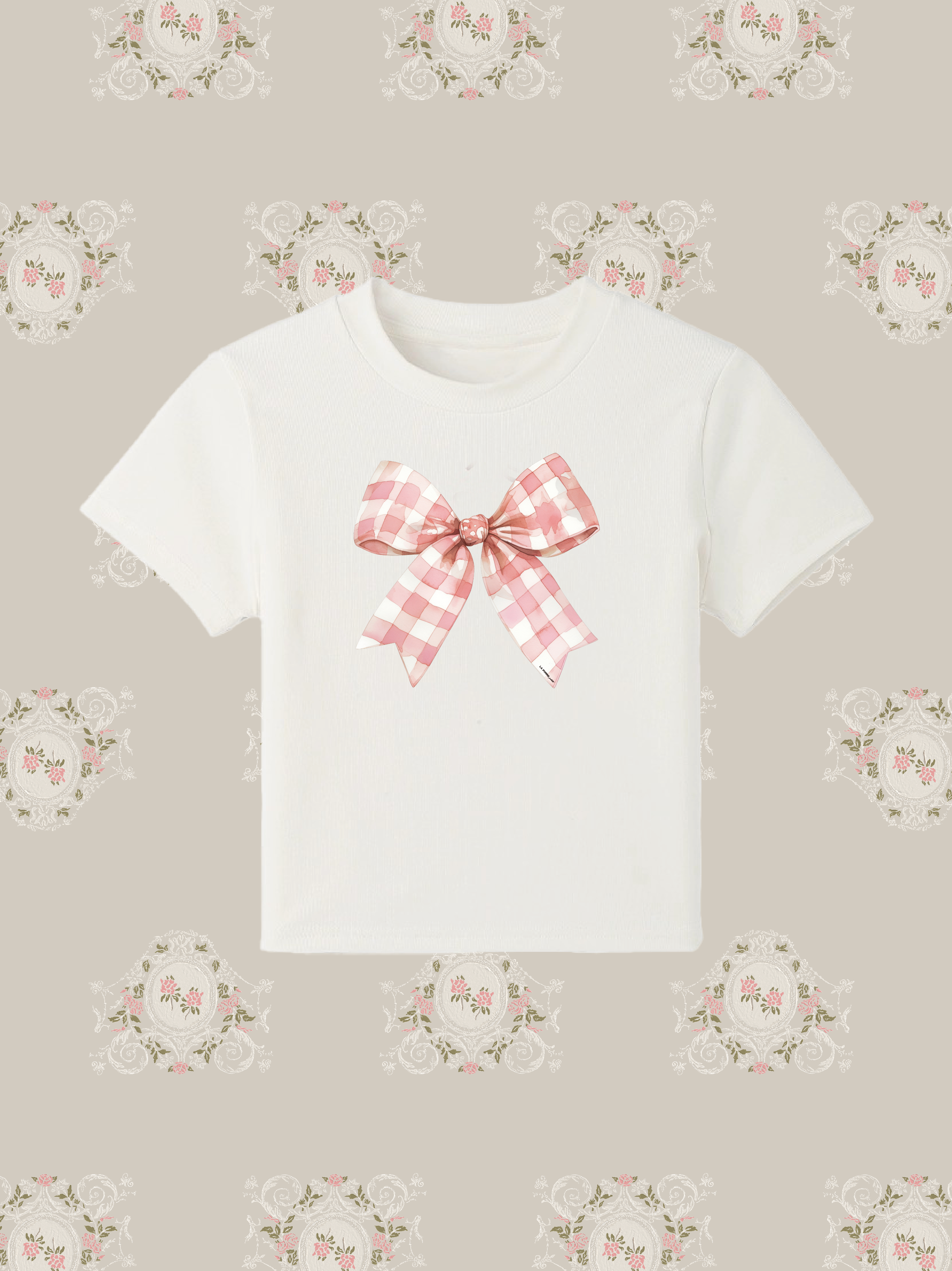 Petit Ribbon Graphic T/プチリボングラフィックTシャツ