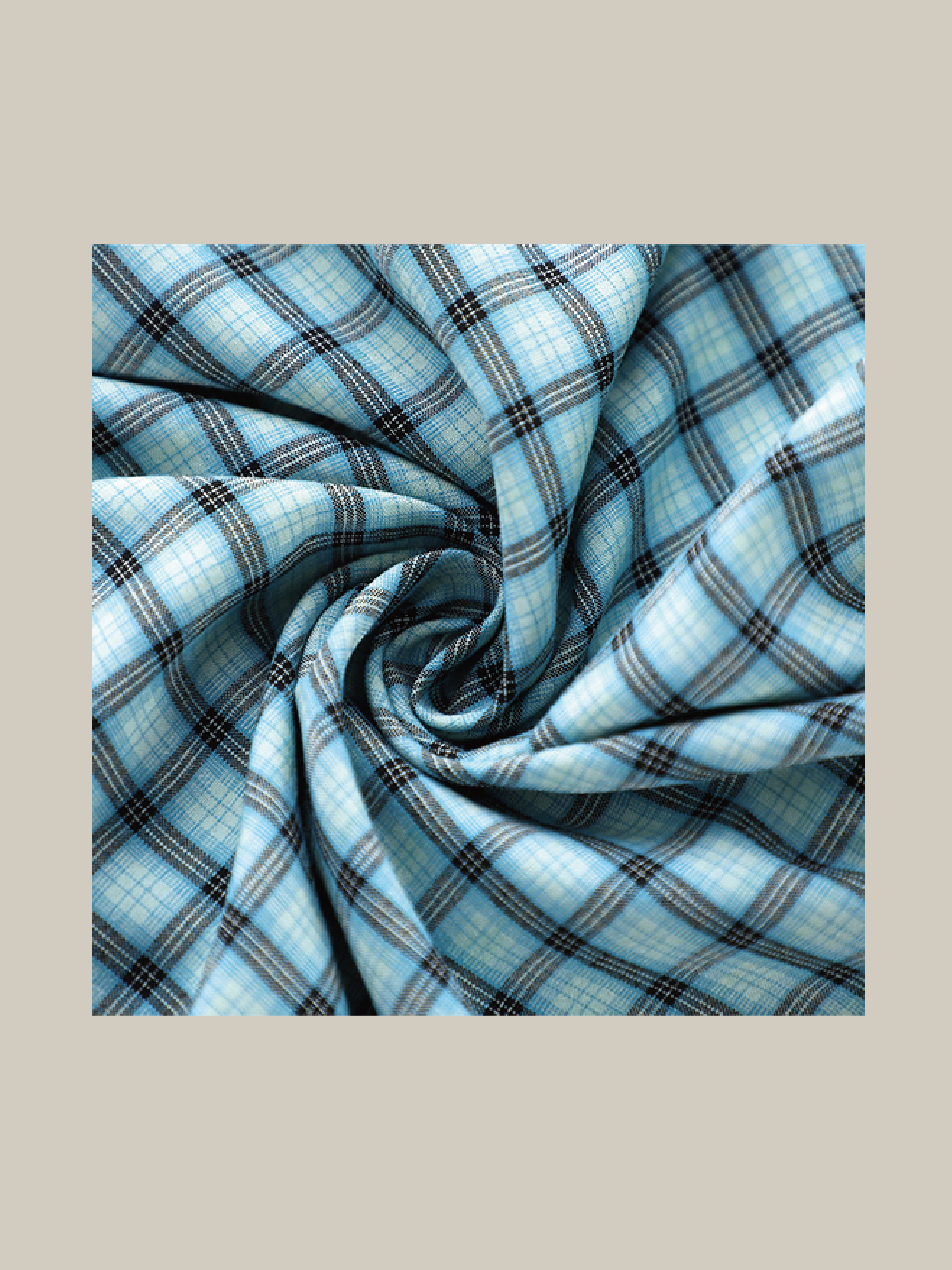 Asymmetric Pocket Check Dress