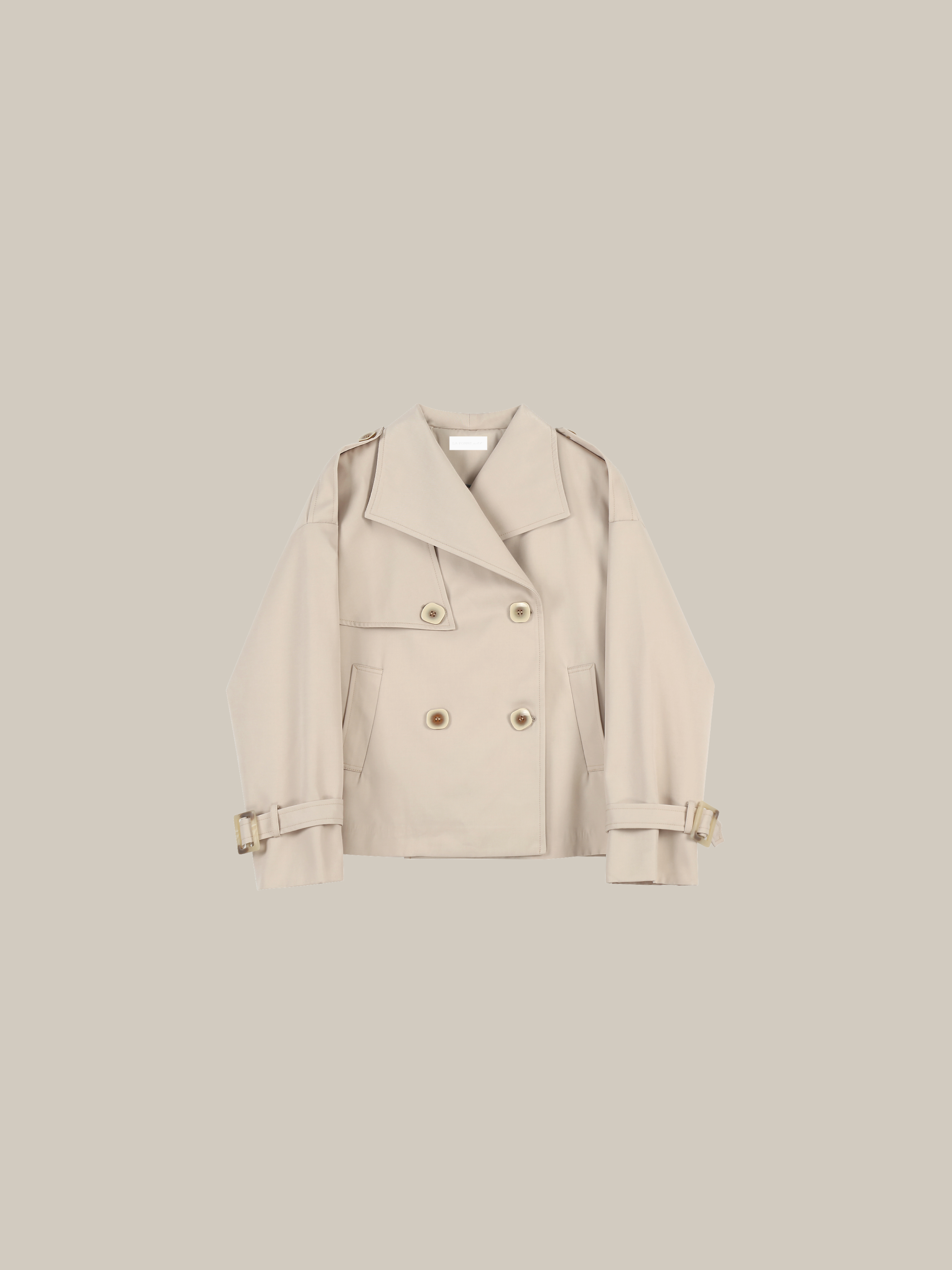 Short Double Trench Jacket